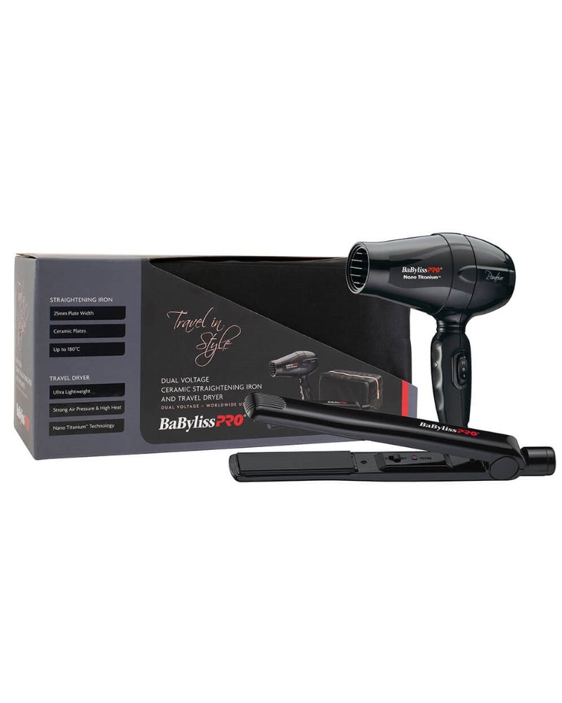 BaByliss PRO Bambino Dryer and Mini Travel Set