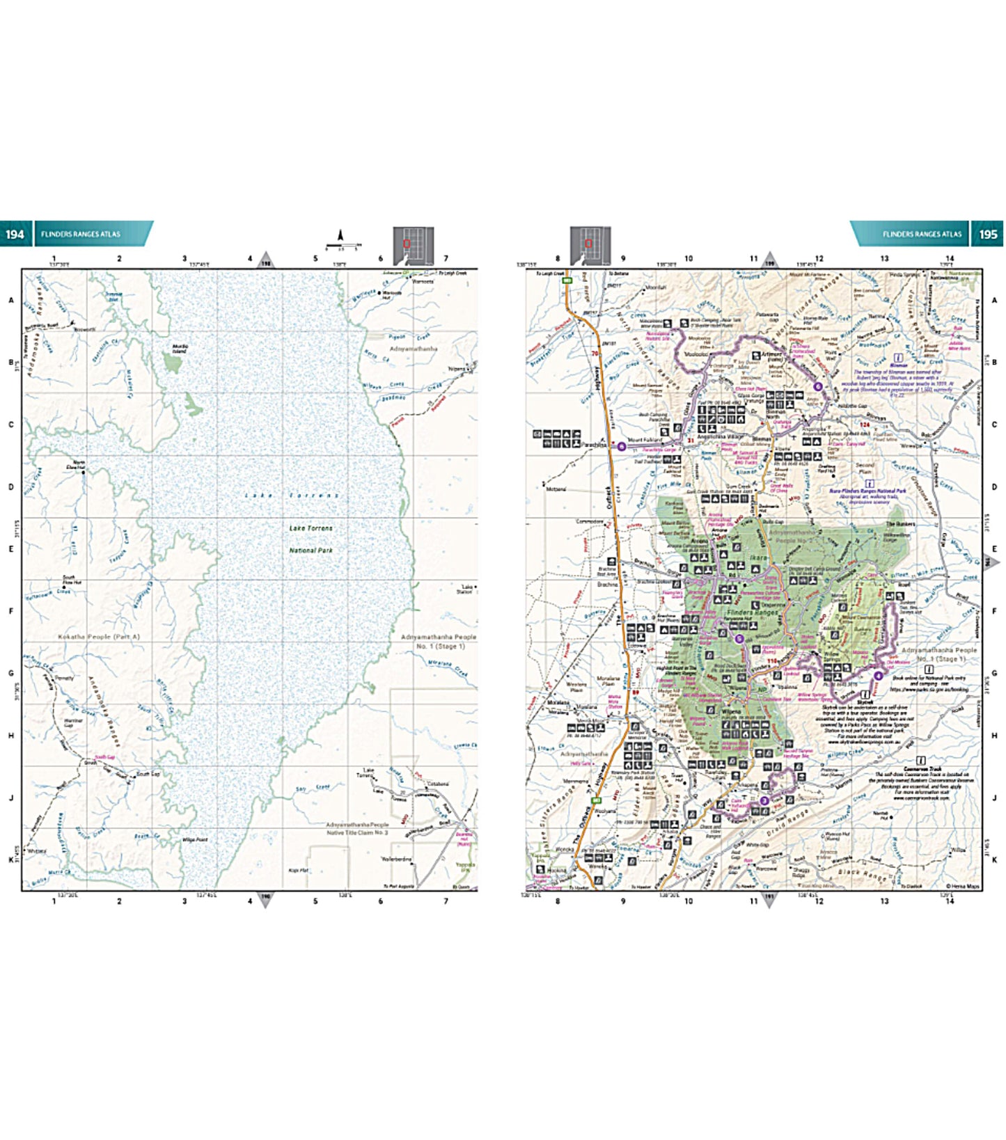 1:400 000 GPD surveyed road atlas