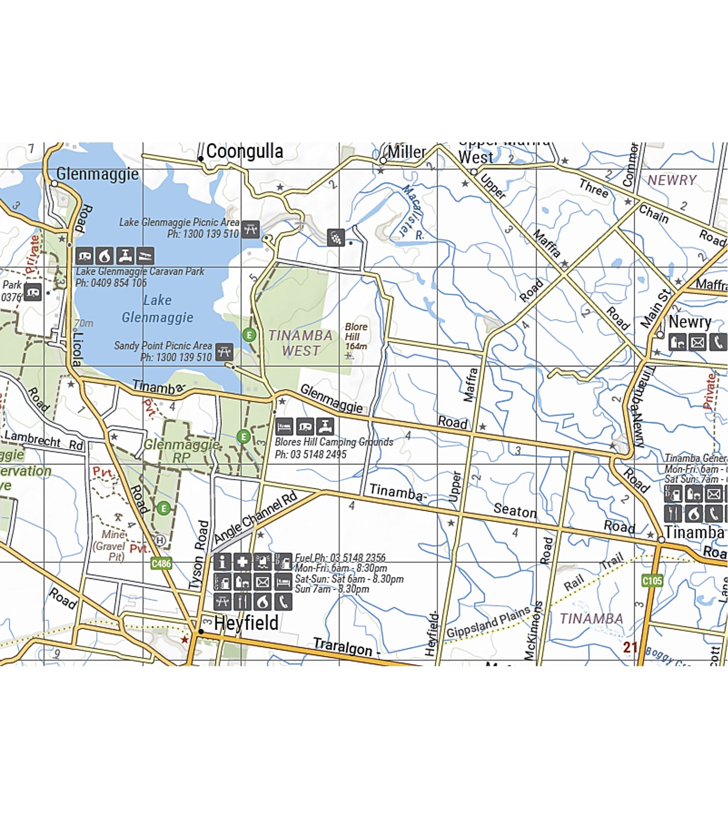 Hema Map High Country Victoria (South West) - 1st Edition