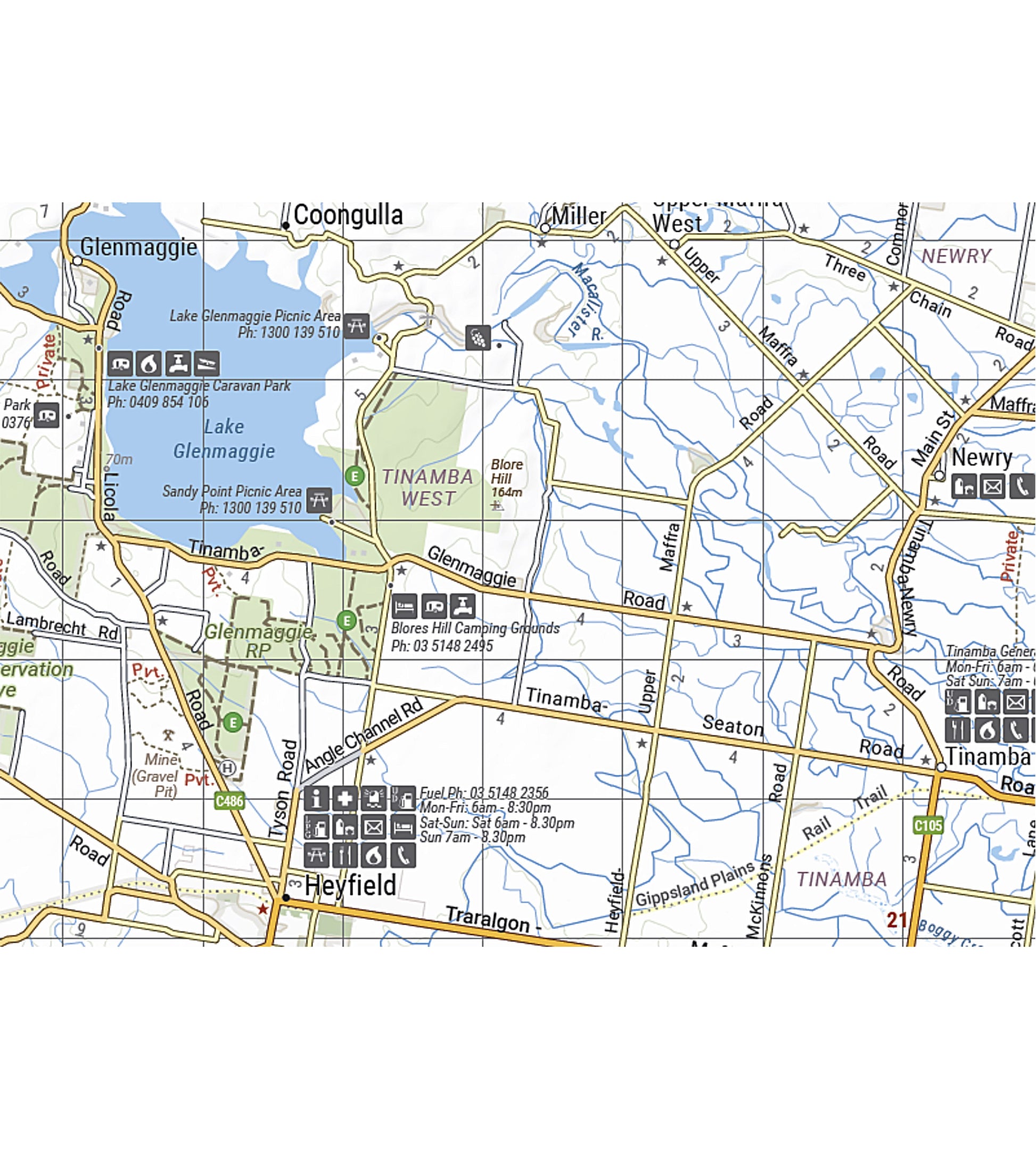 Hema Map High Country Victoria (South West) - 1st Edition