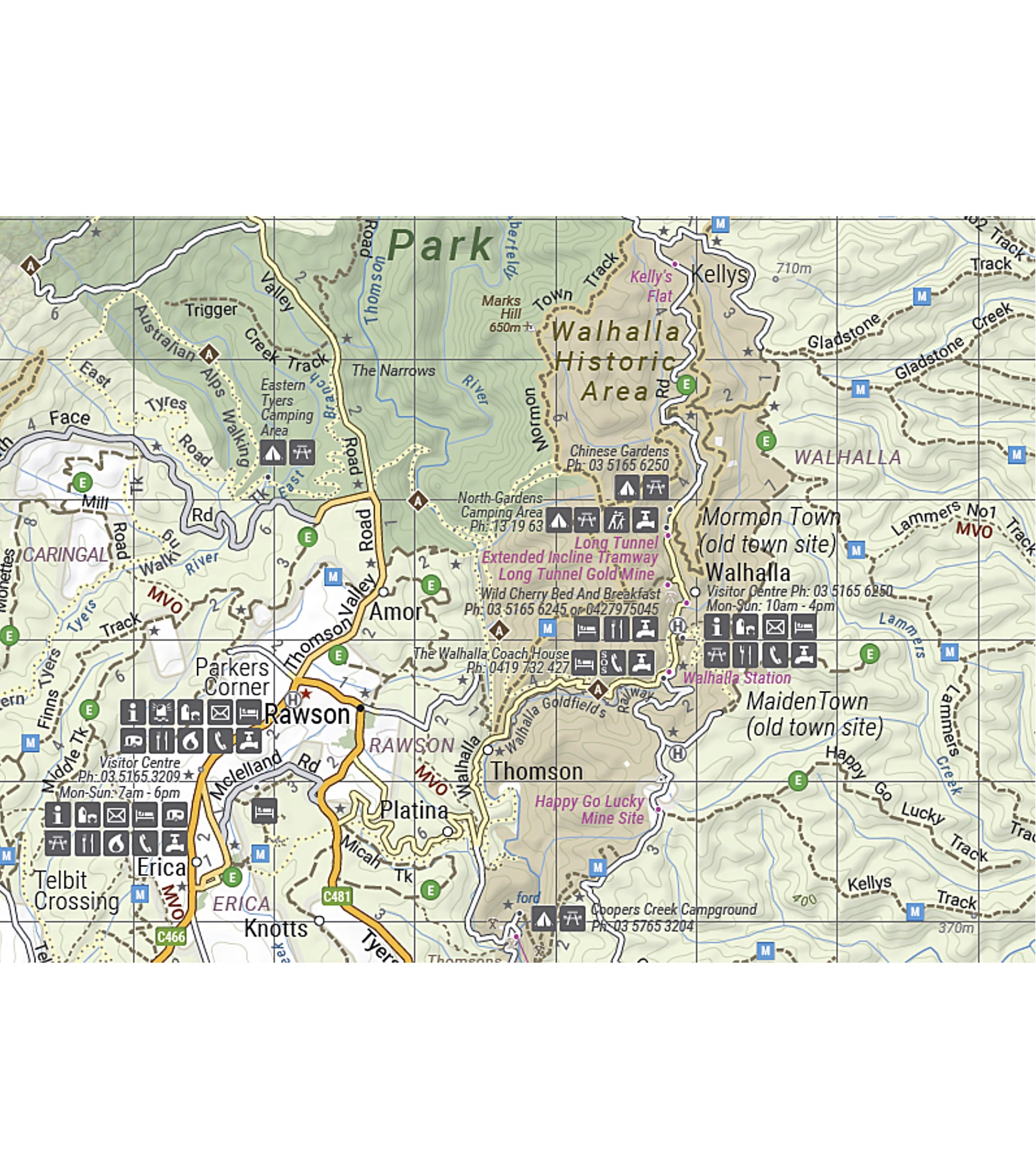 Hema Map High Country Victoria (South West) - 1st Edition