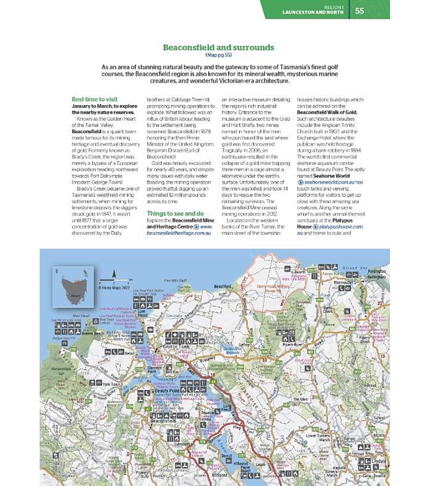 Hema Maps Tasmania Atlas and Guide - 2nd Edition