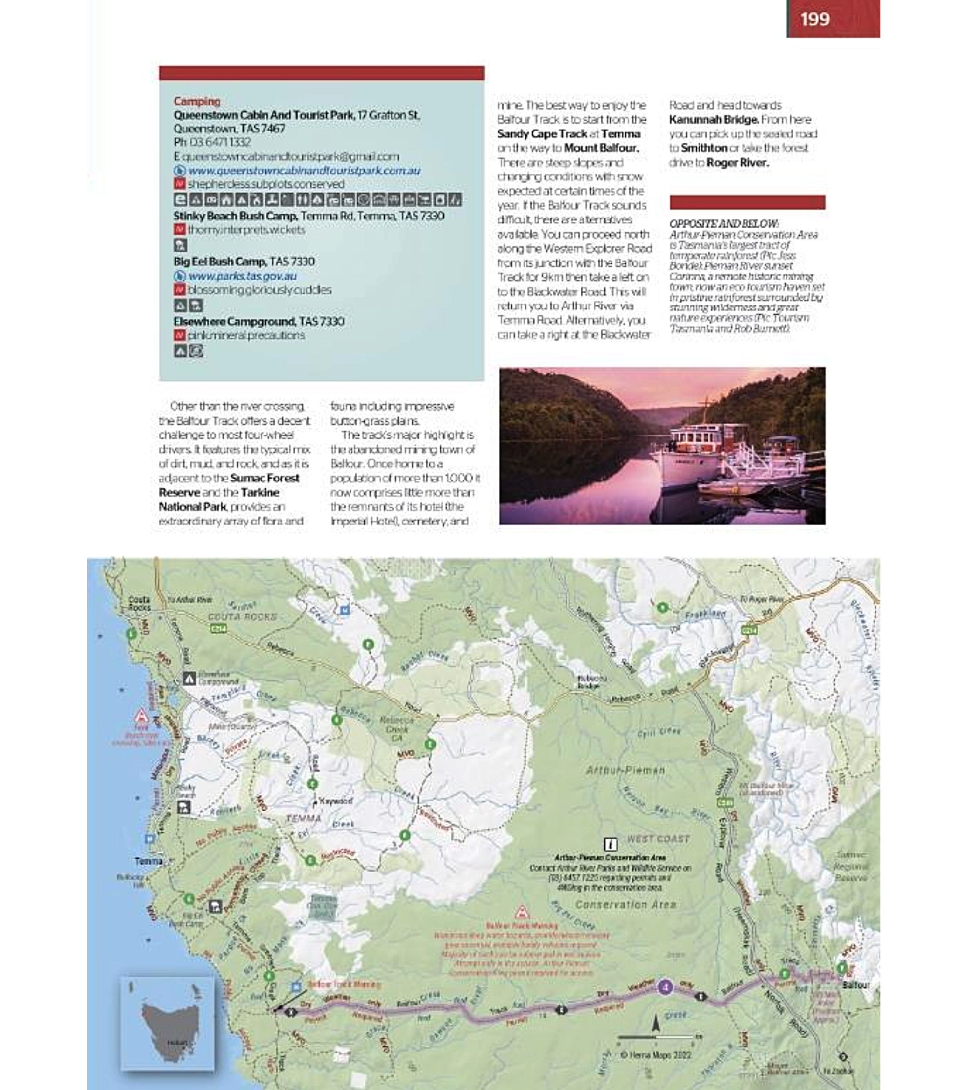 Hema Maps Tasmania Atlas and Guide - 2nd Edition