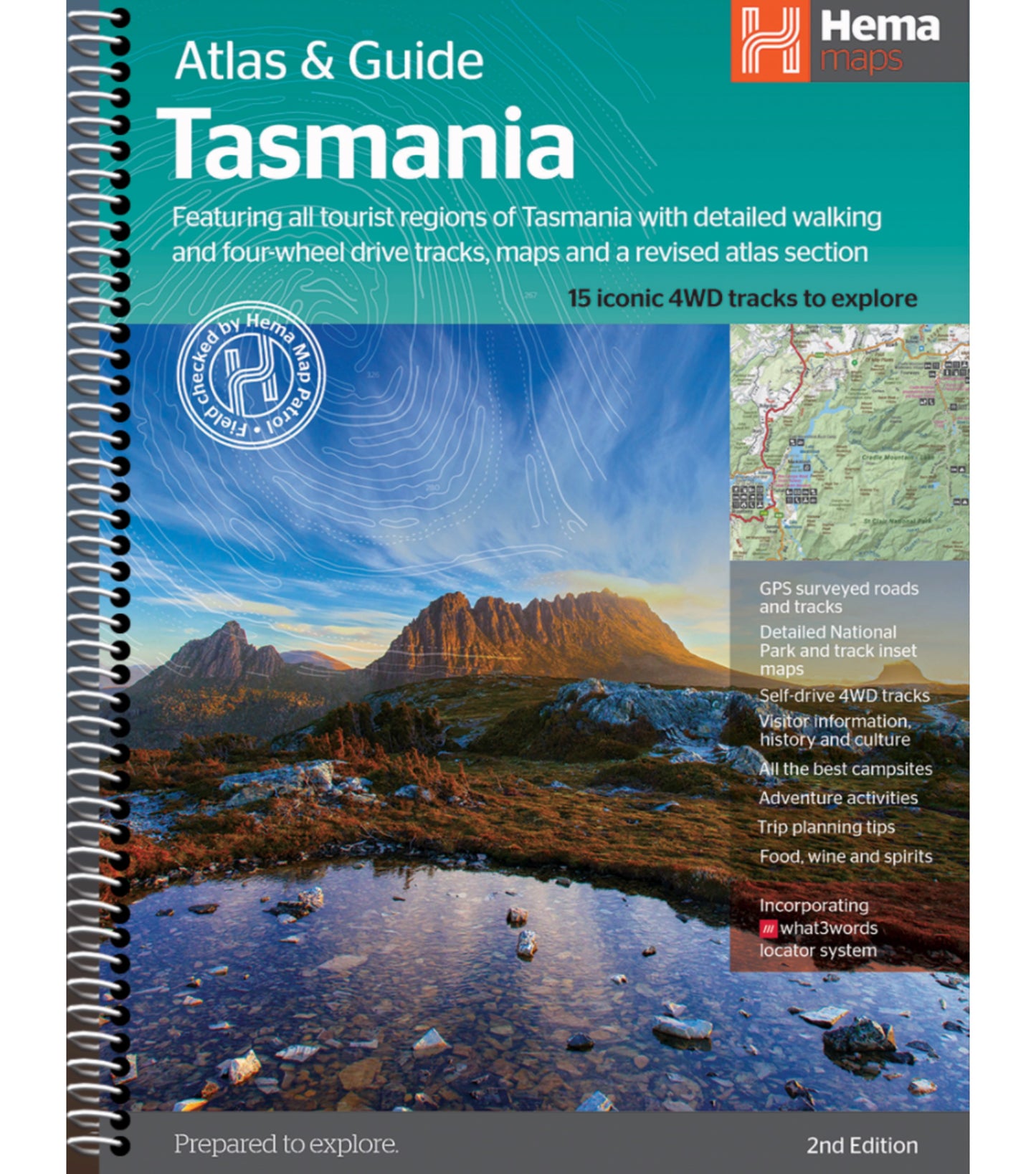 Hema Maps Tasmania Atlas & Guide