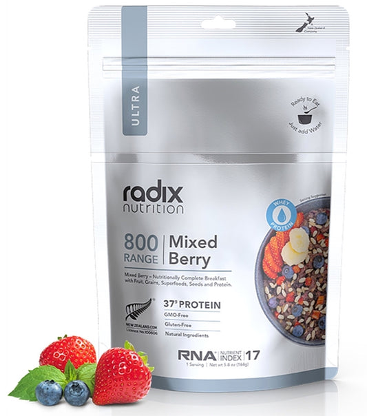 Radix Nutrition Ultra Breakfast - Mixed Berry (Whey Based) - 800 kcal