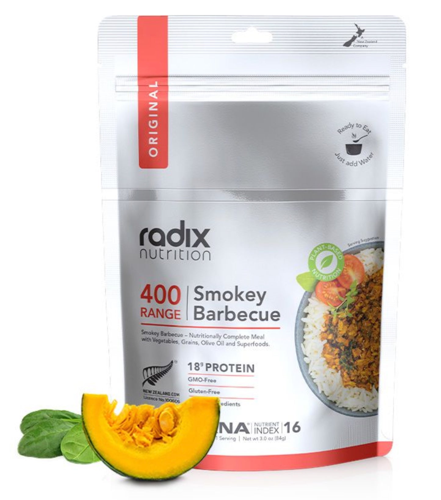 Radix Nutrition Original Meal Smokey Barbecue (Plant Based) - 400 kcal