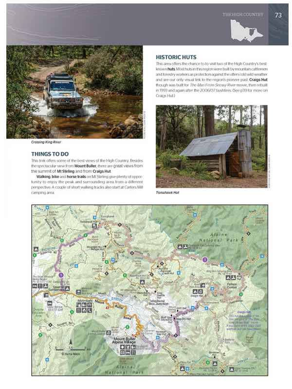 Hema The High Country Victoria Atlas and Guide - 3rd Edition