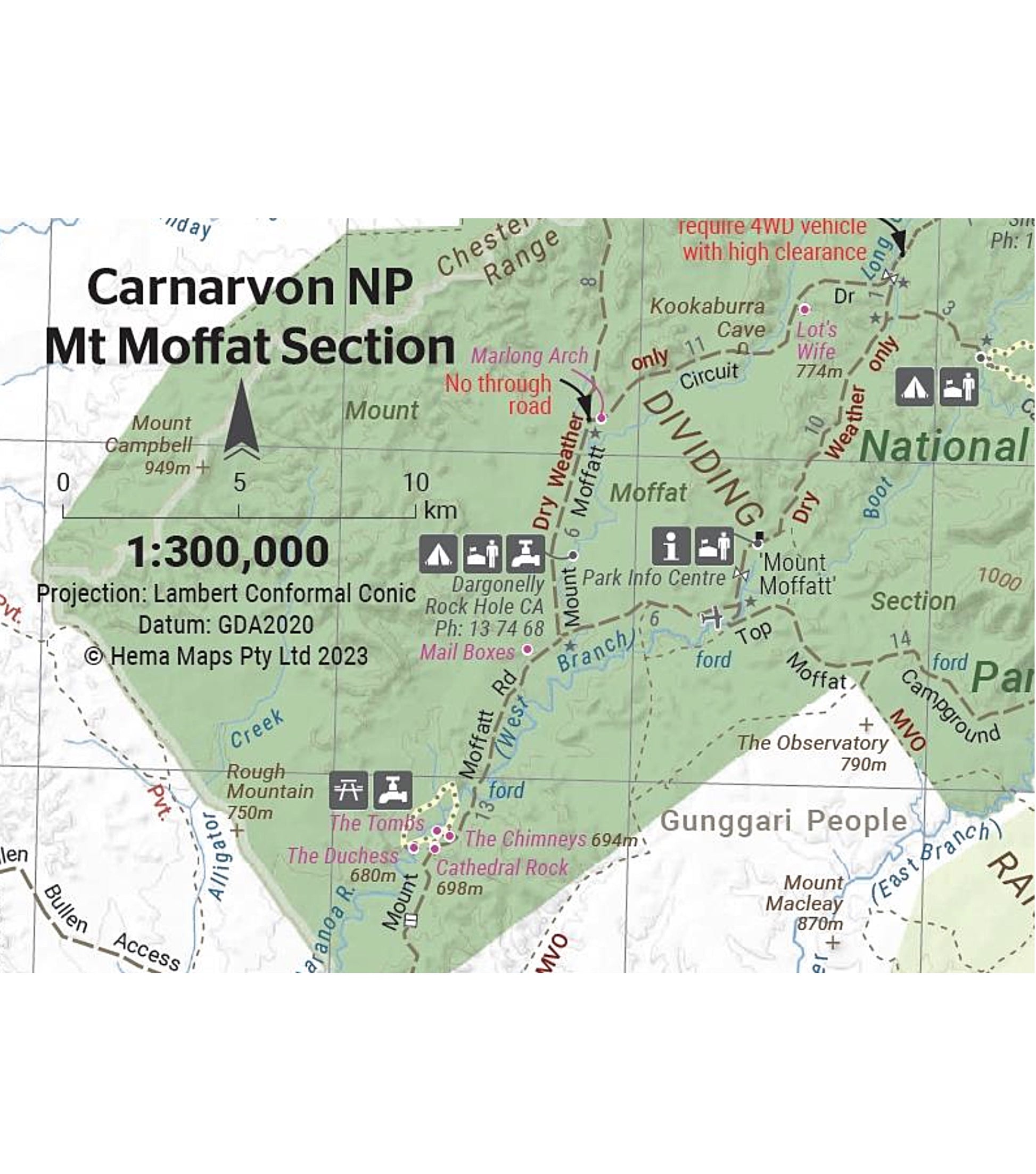 Hema Outback Queensland Map - 5th Edition