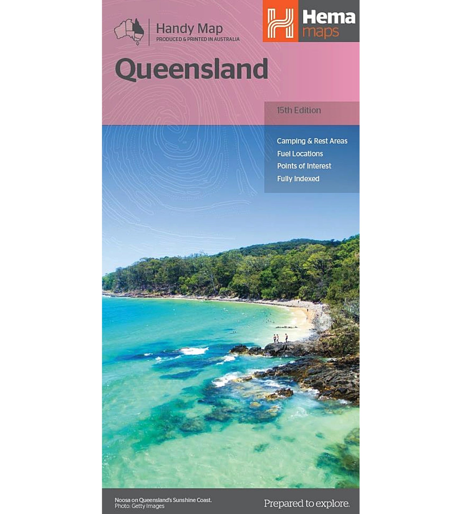 Hema Maps Queensland Handy Map