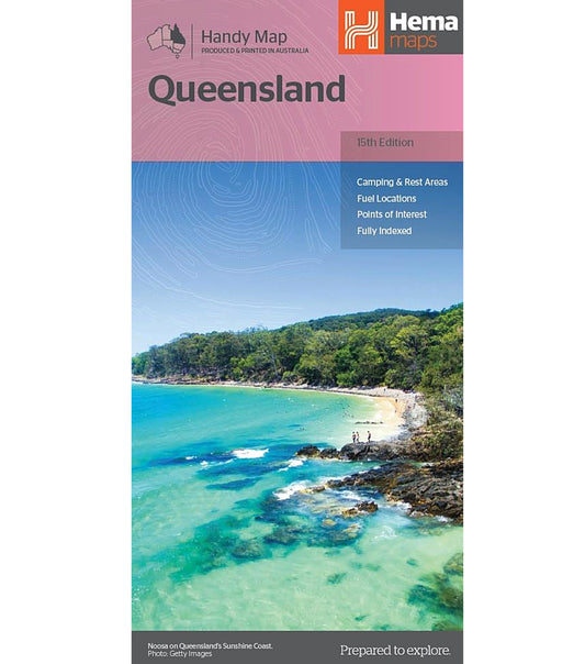 Hema Maps Queensland Handy Map