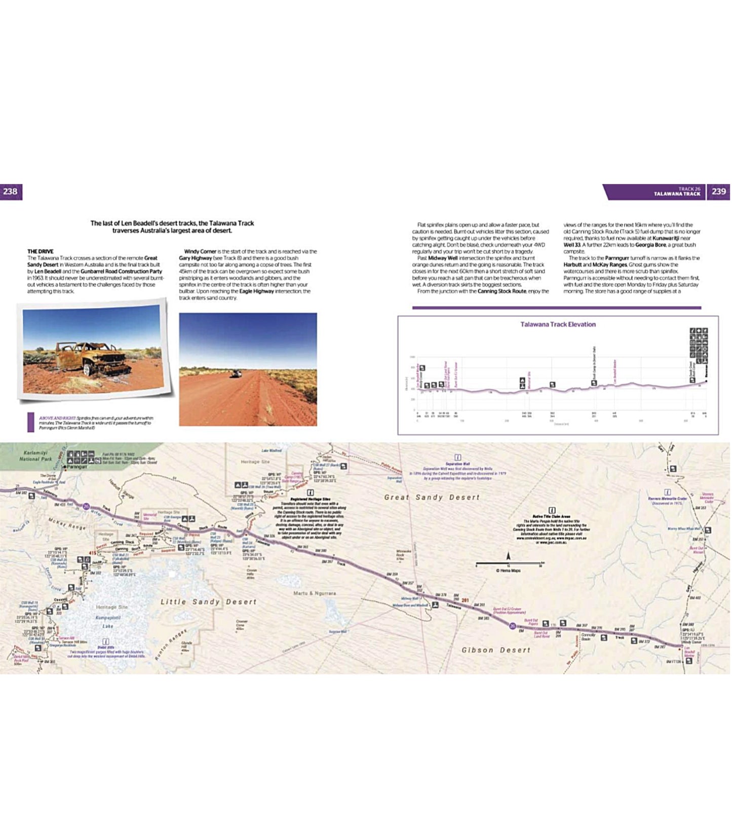 Hema Great Desert Tracks Atlas and Guide (Spiral Bound) 6th Edition