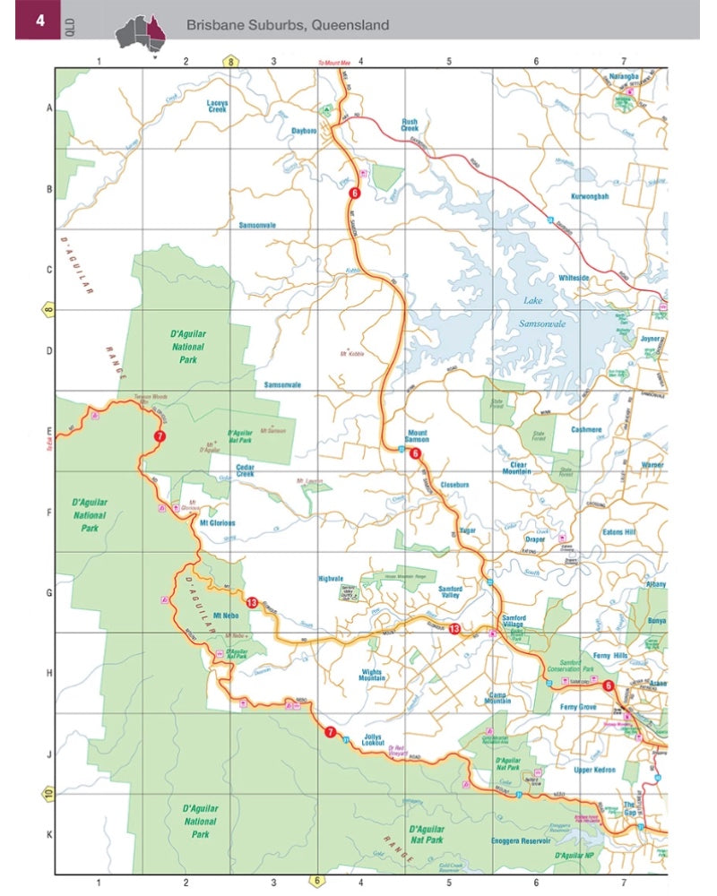 Hema Australia Motorcycle Atlas 200 Rides : 6th Edition