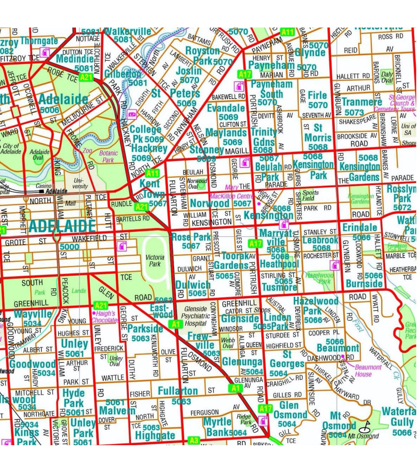 Hema Adelaide and Region Map - Edition 9