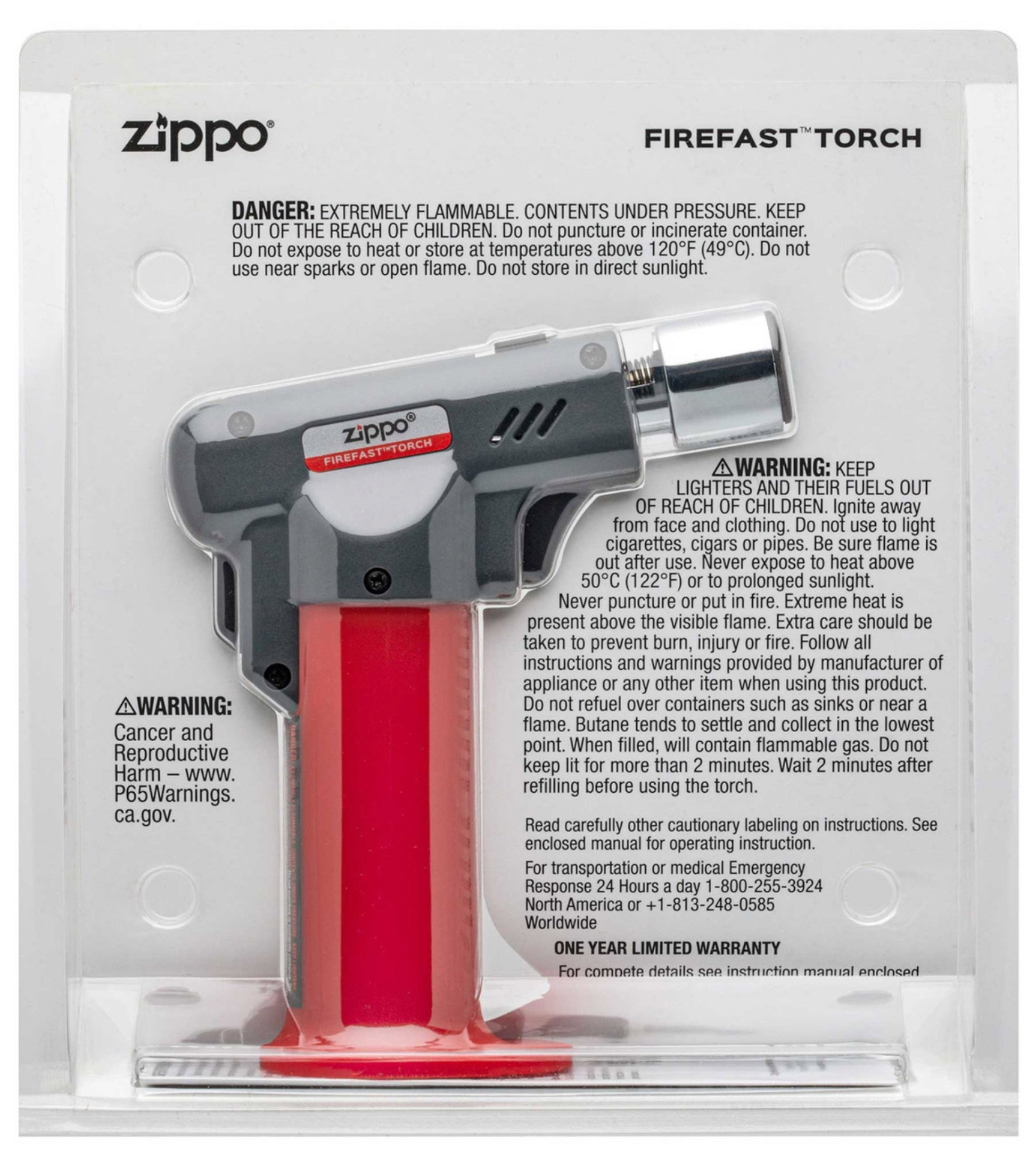 Zippo Firefast Torch - No Butane