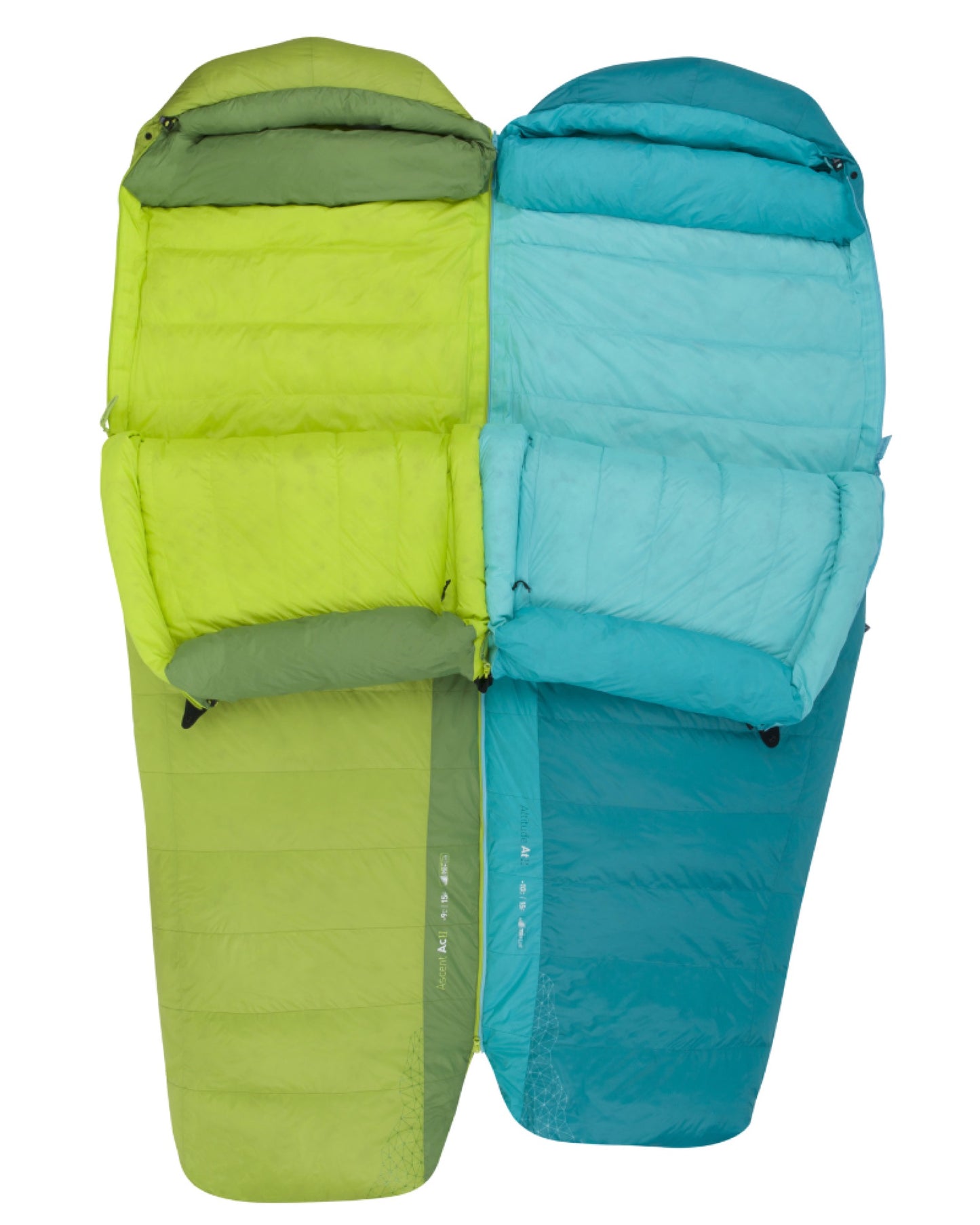 Sea to Summit Ascent AcI - Ultra Dry Down Sleeping Bag - Long - Green