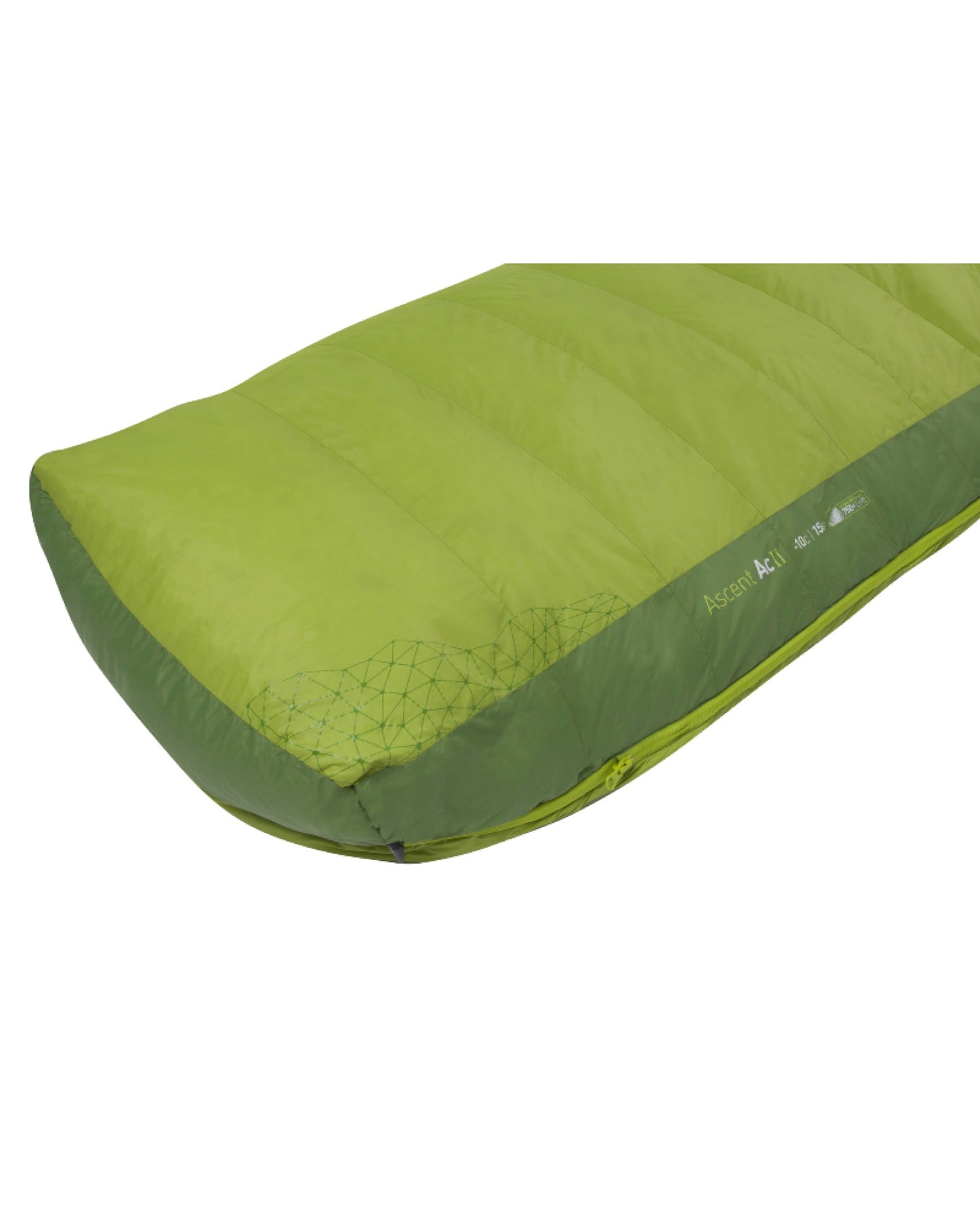 Sea to Summit Ascent AcII - Ultra Dry Down Sleeping Bag - Long - Green