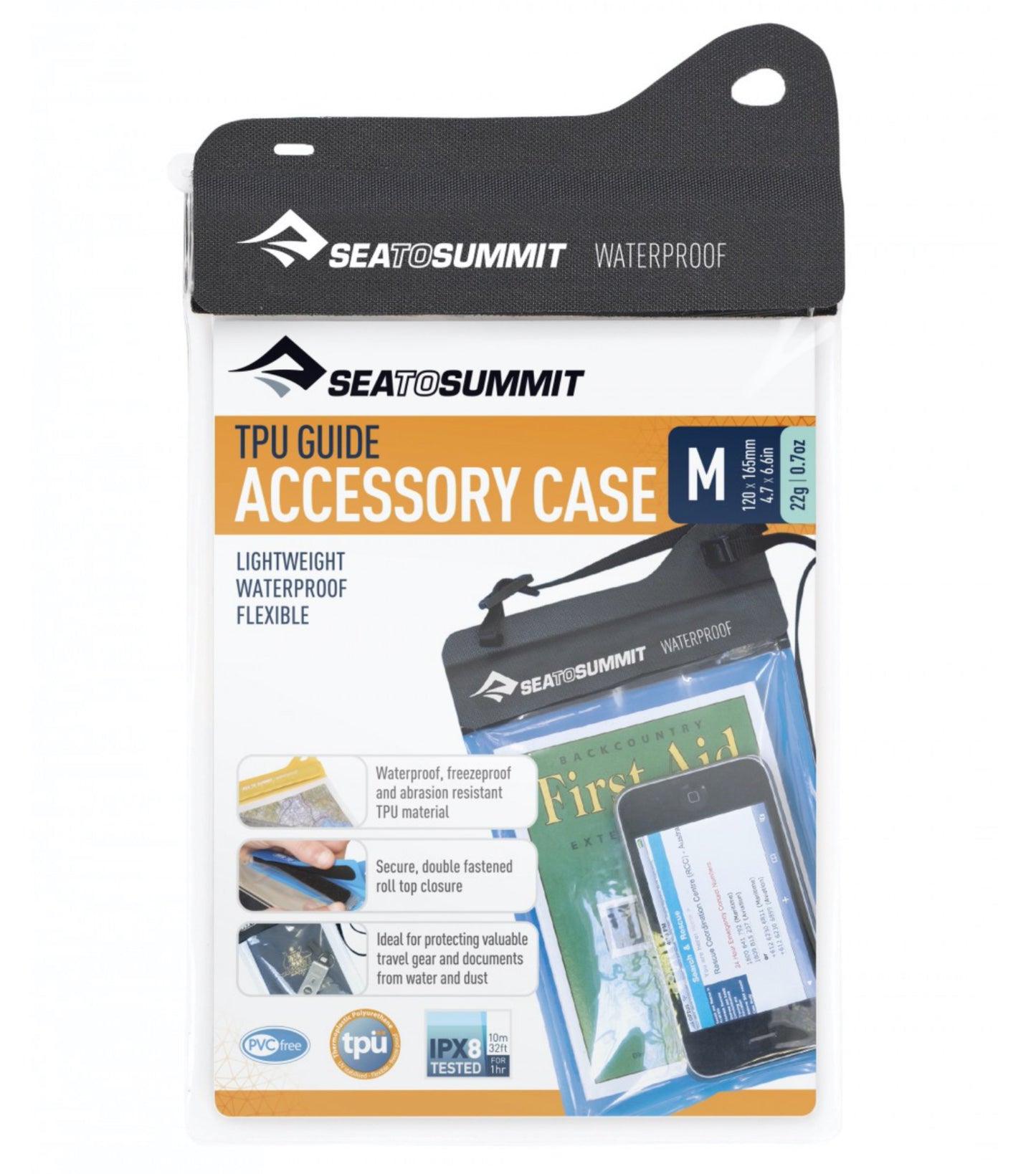 Sea to Summit Waterproof TPU Accessory Case : Medium - Black