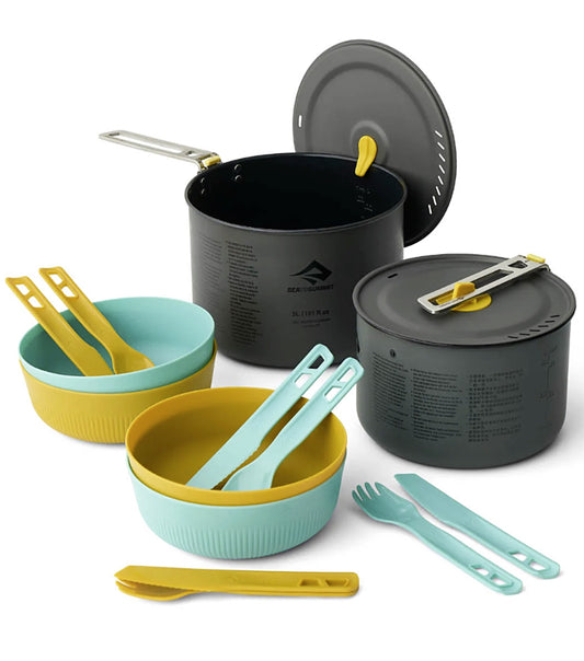 Sea To Summit Frontier Ultralight Two Pot Cook Set - 14 Piece