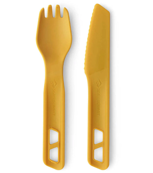 Sea To Summit Passage Cutlery Set (2 Piece) - Yellow