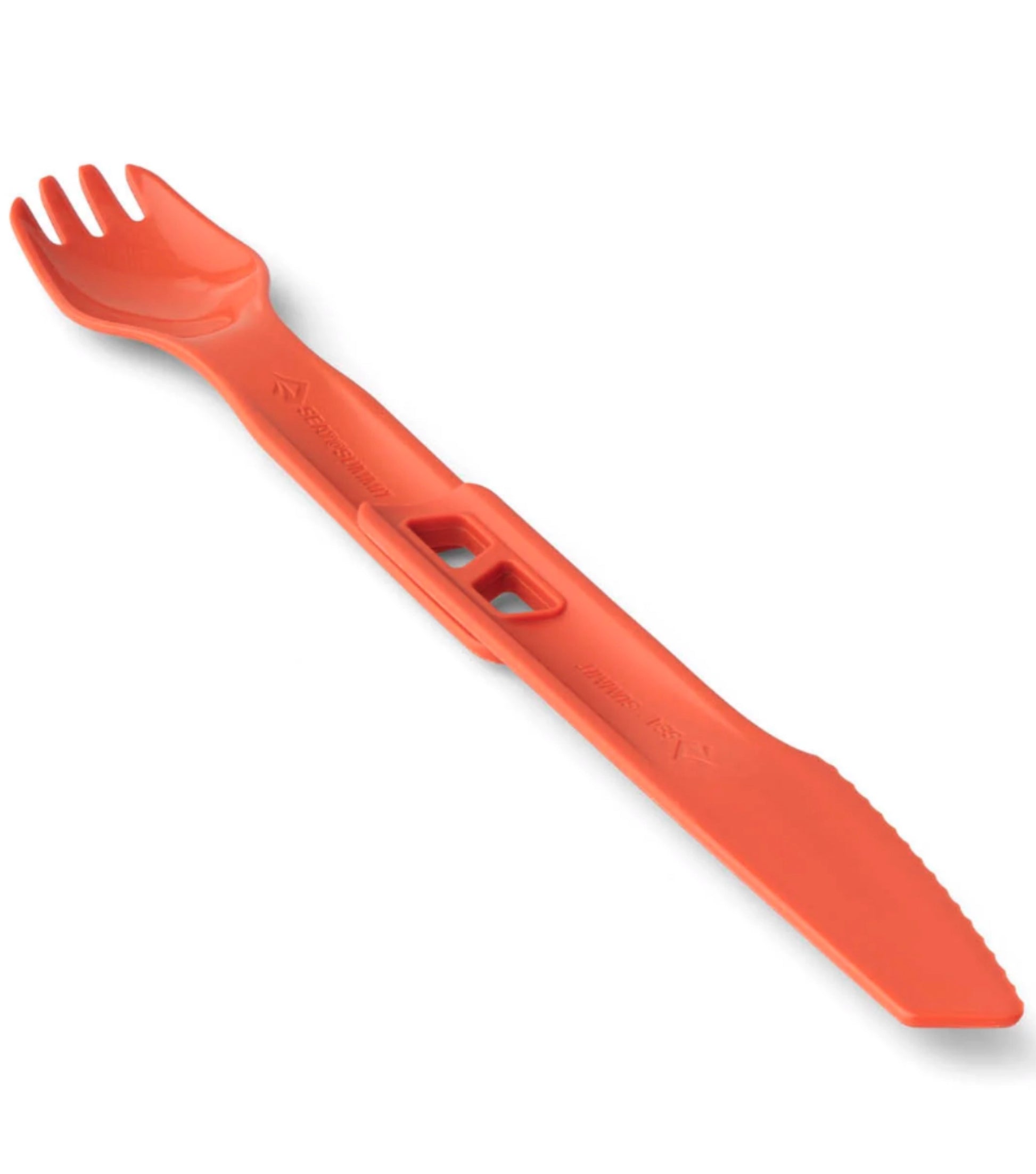 Clip-together functionality: Snap the two utensils together to form a long-handled Spoon or Fork