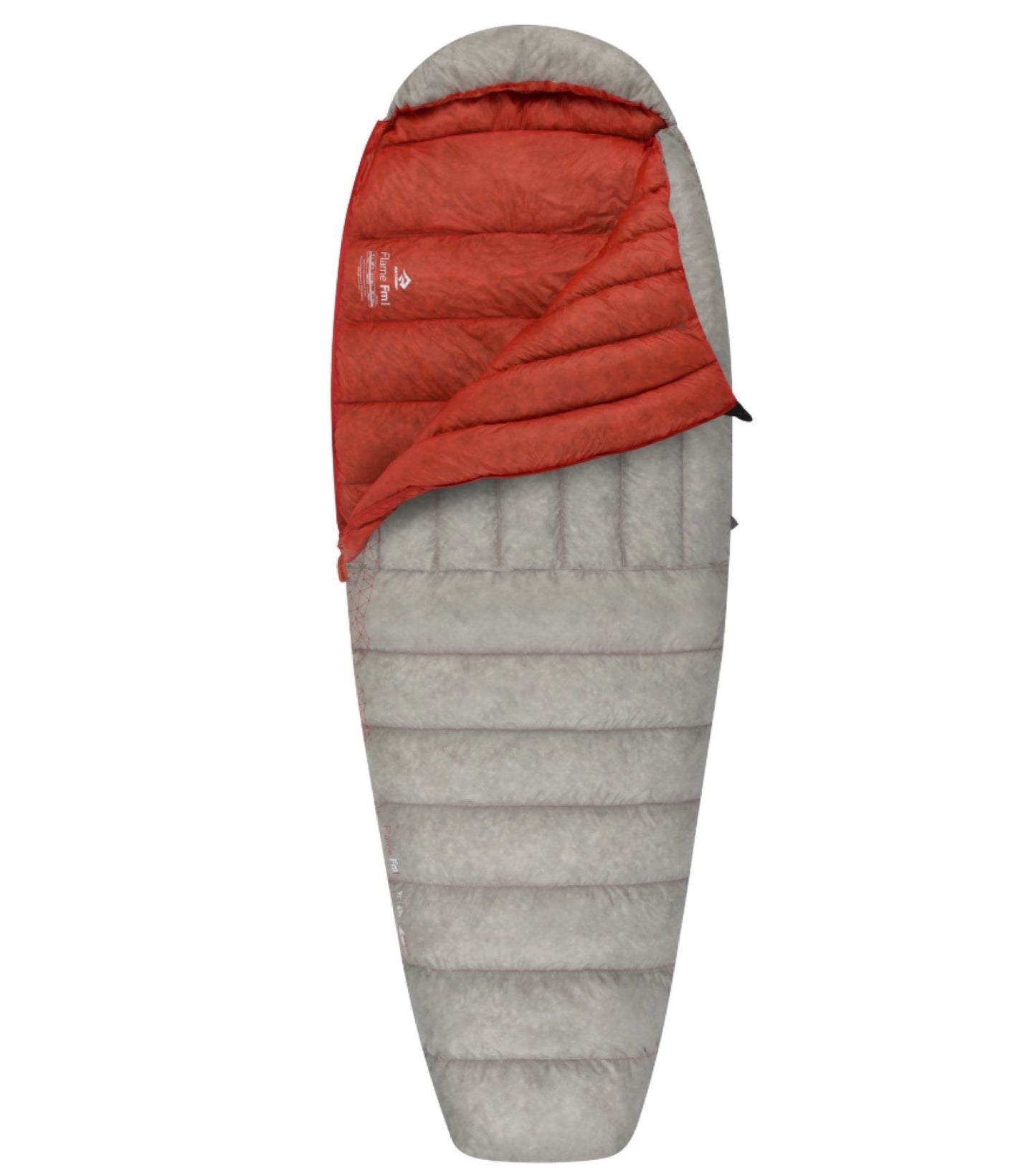 Sea to Summit Flame FmI - Women's Ultra Dry Down Sleeping Bag - Long - Grey