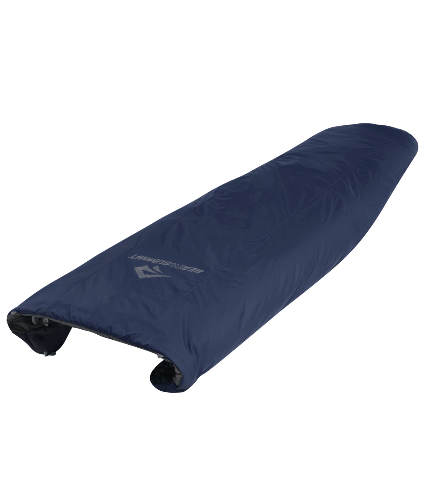 Sea to Summit Glow Gw1 - Synthetic Integrated Sleeping Quilt - Regular - Dark Sapphire / Grey