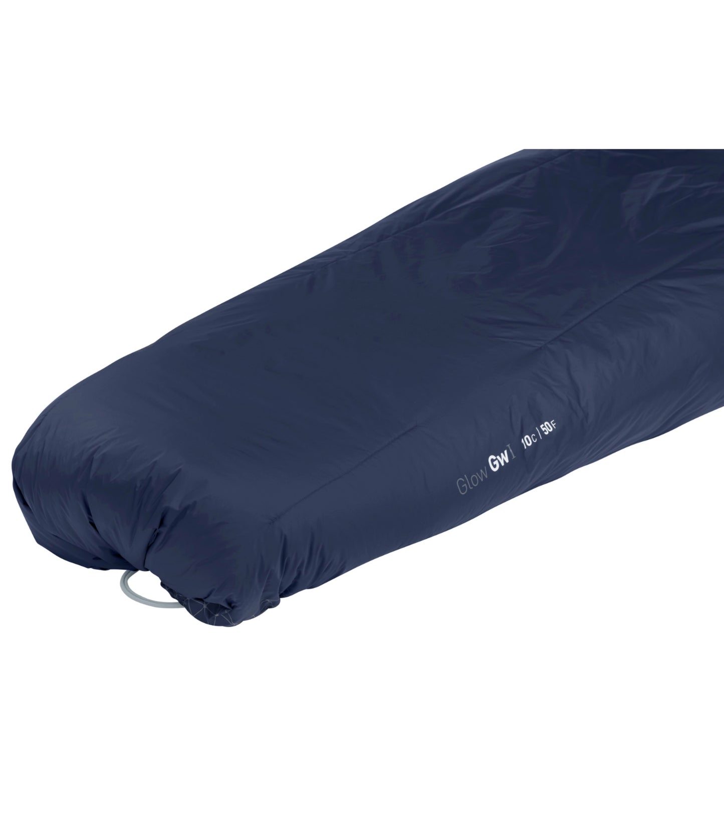 Sea to Summit Glow Gw1 - Synthetic Integrated Sleeping Quilt - Regular - Dark Sapphire / Grey