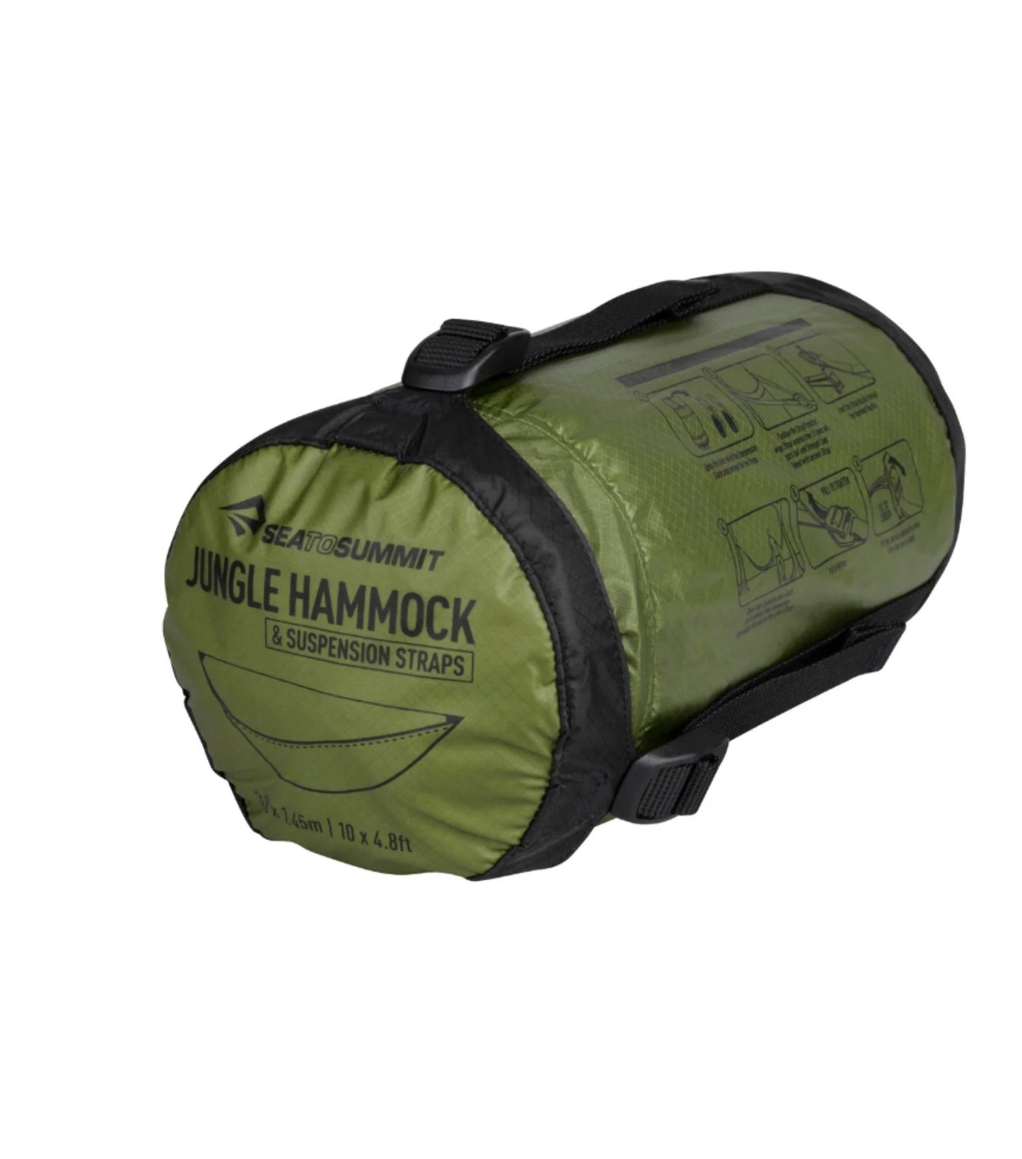 Comes with a built-in abrasion/water resistant CORDURA® Nylon compression sack