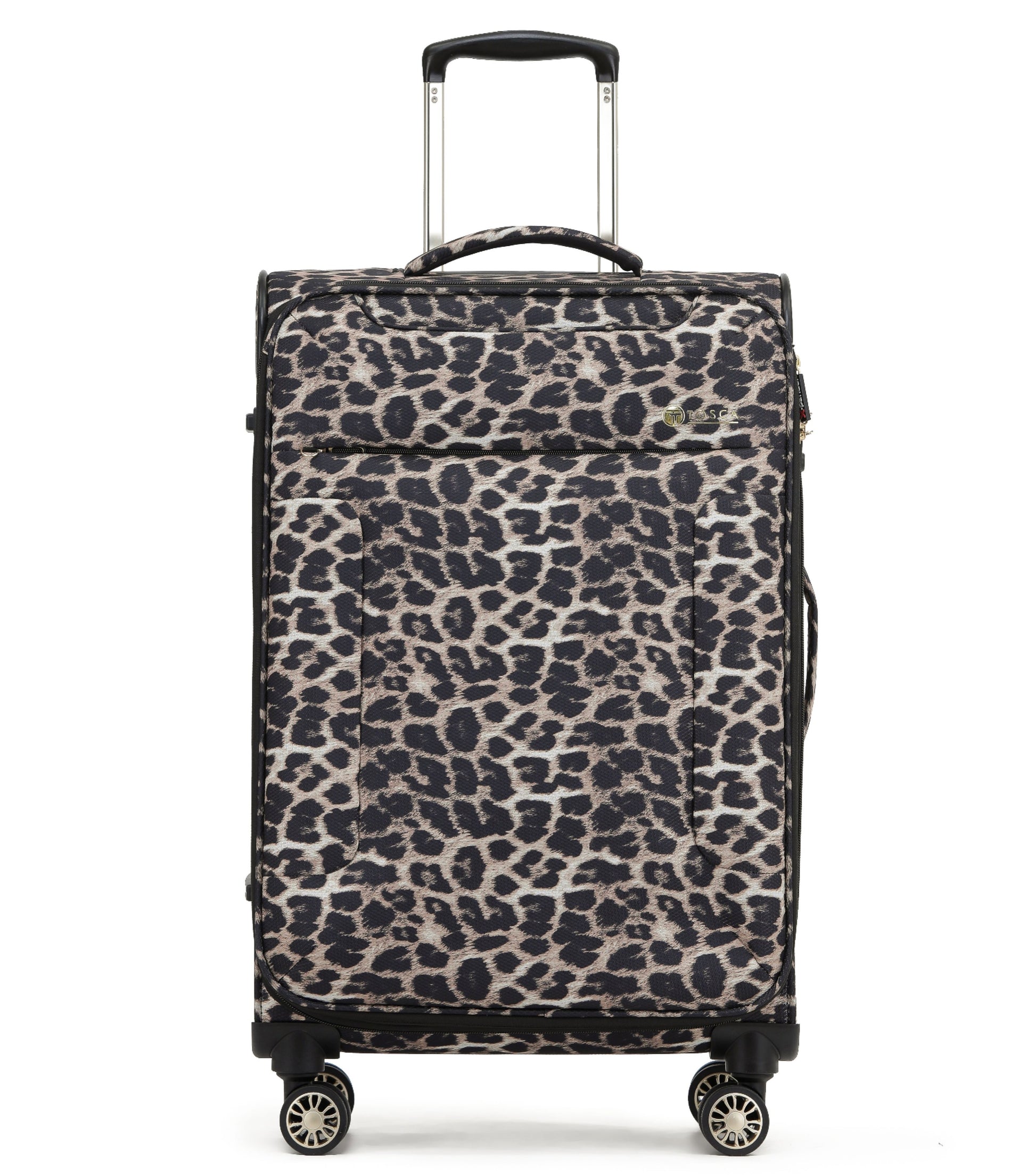 Tosca SO LITE 3.0 - 64 cm 4 Wheel Spinner Case - Leopard