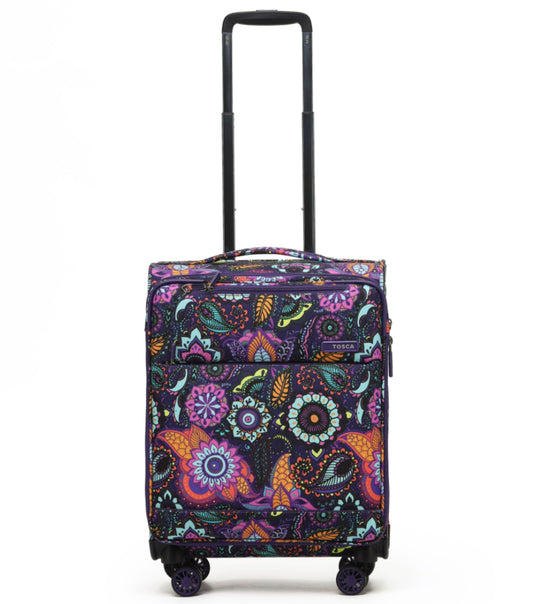 Tosca So Lite - 54 cm 4-Wheel Carry-On Suitcase - Paisley