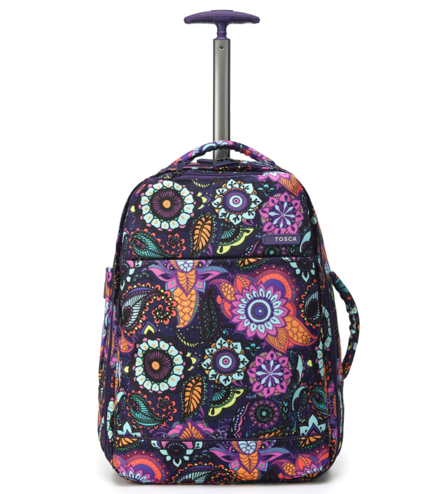 Tosca So Lite Onboard Trolley Backpack - Paisley