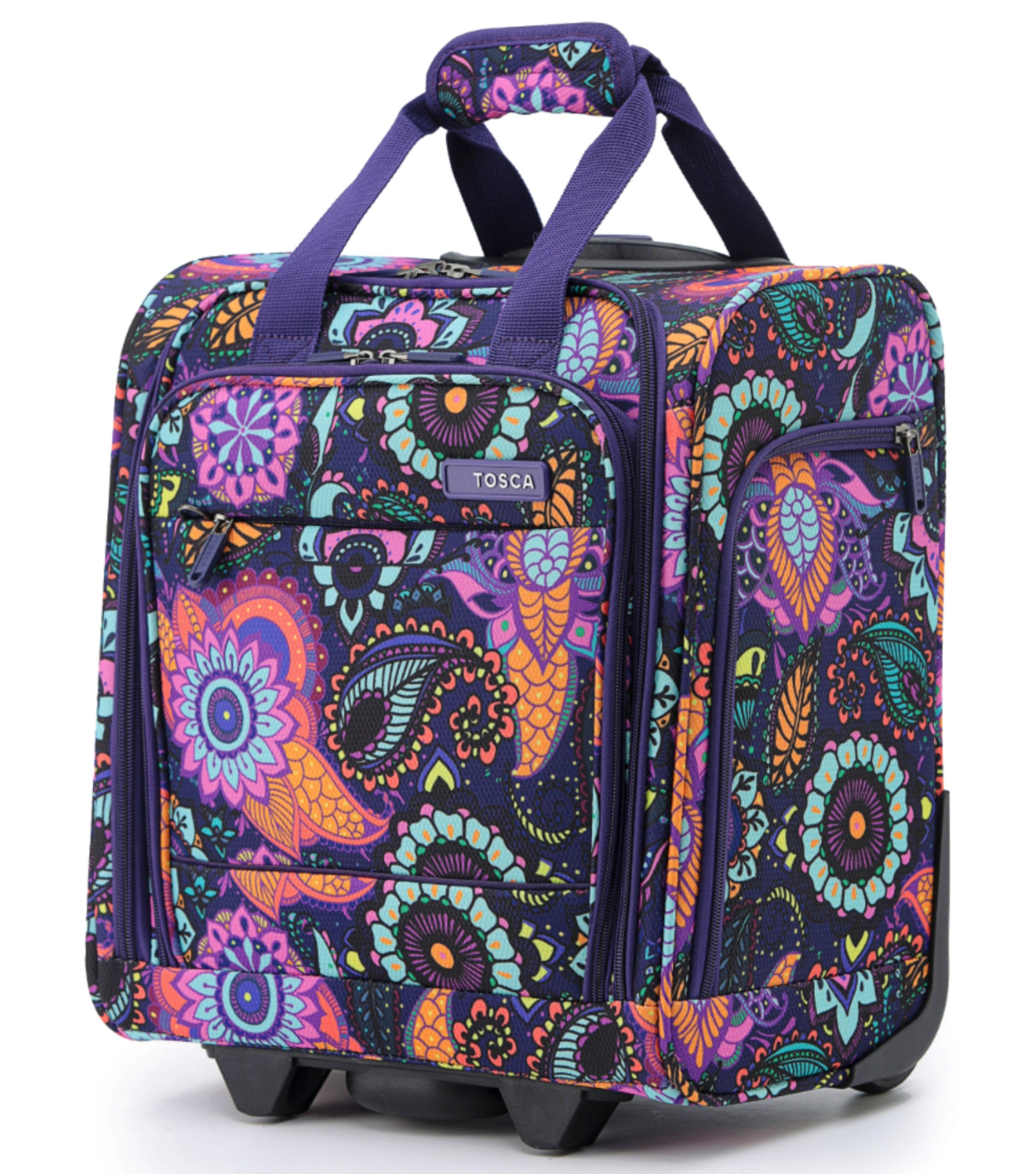 Tosca So Lite Onboard 2-Wheel Under Seat Bag - Paisley