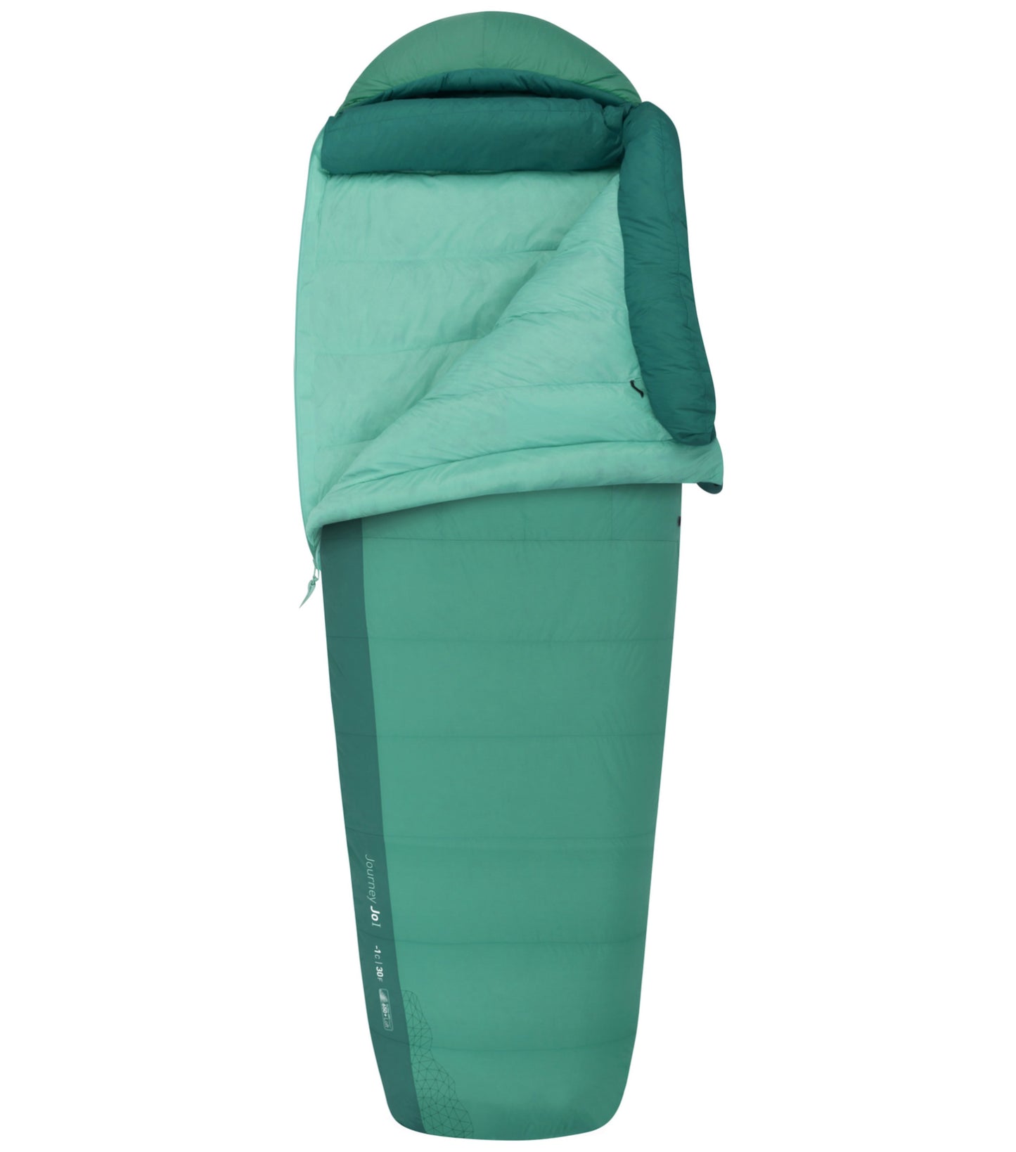 Sea to Summit Journey JoI - Women's Ultra Dry Down Sleeping Bag - Long - Green