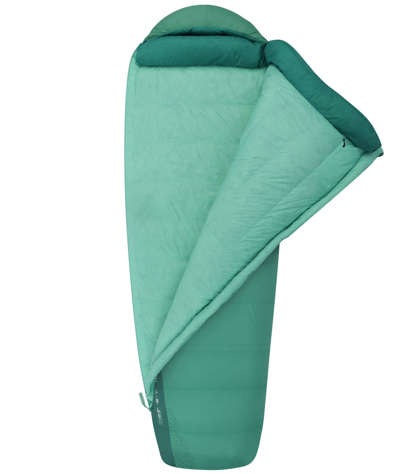 Sea to Summit Journey JoI - Women's Ultra Dry Down Sleeping Bag - Long - Green