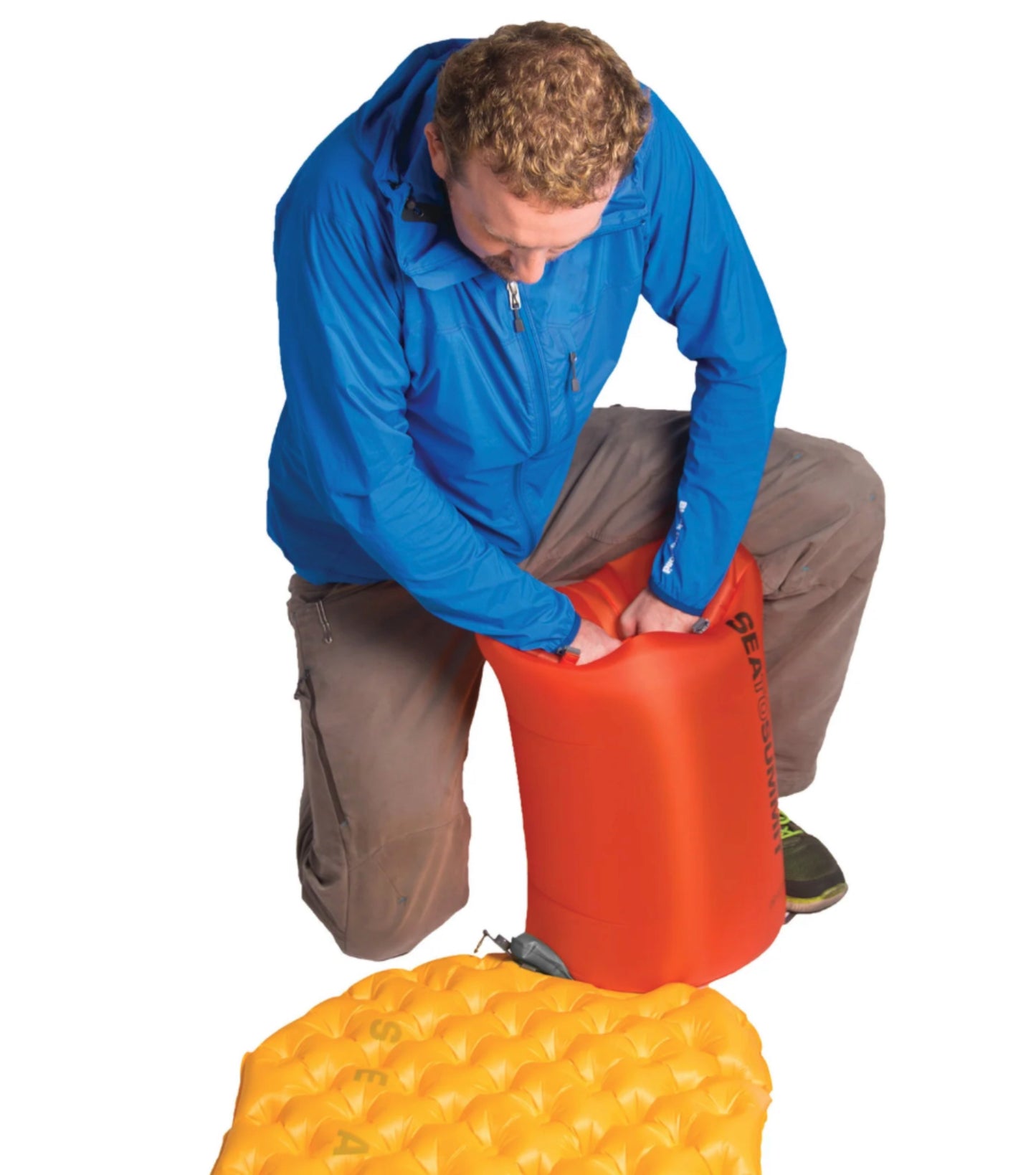 Sea to Summit Air Stream Dry Sack / Pump - Orange