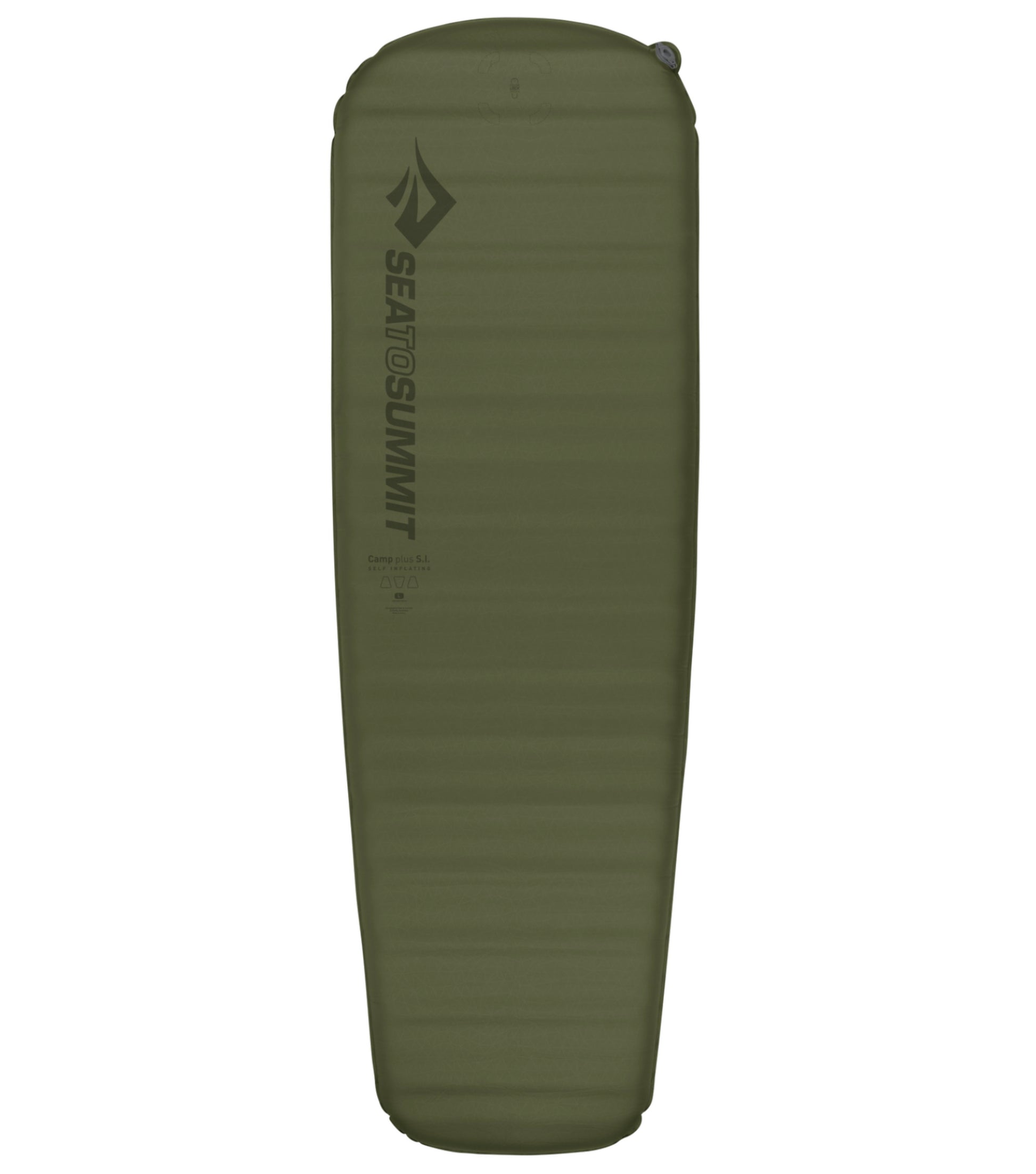 Sea to Summit Camp Plus SI - Self Inflating Sleeping Mat - Large - Moss