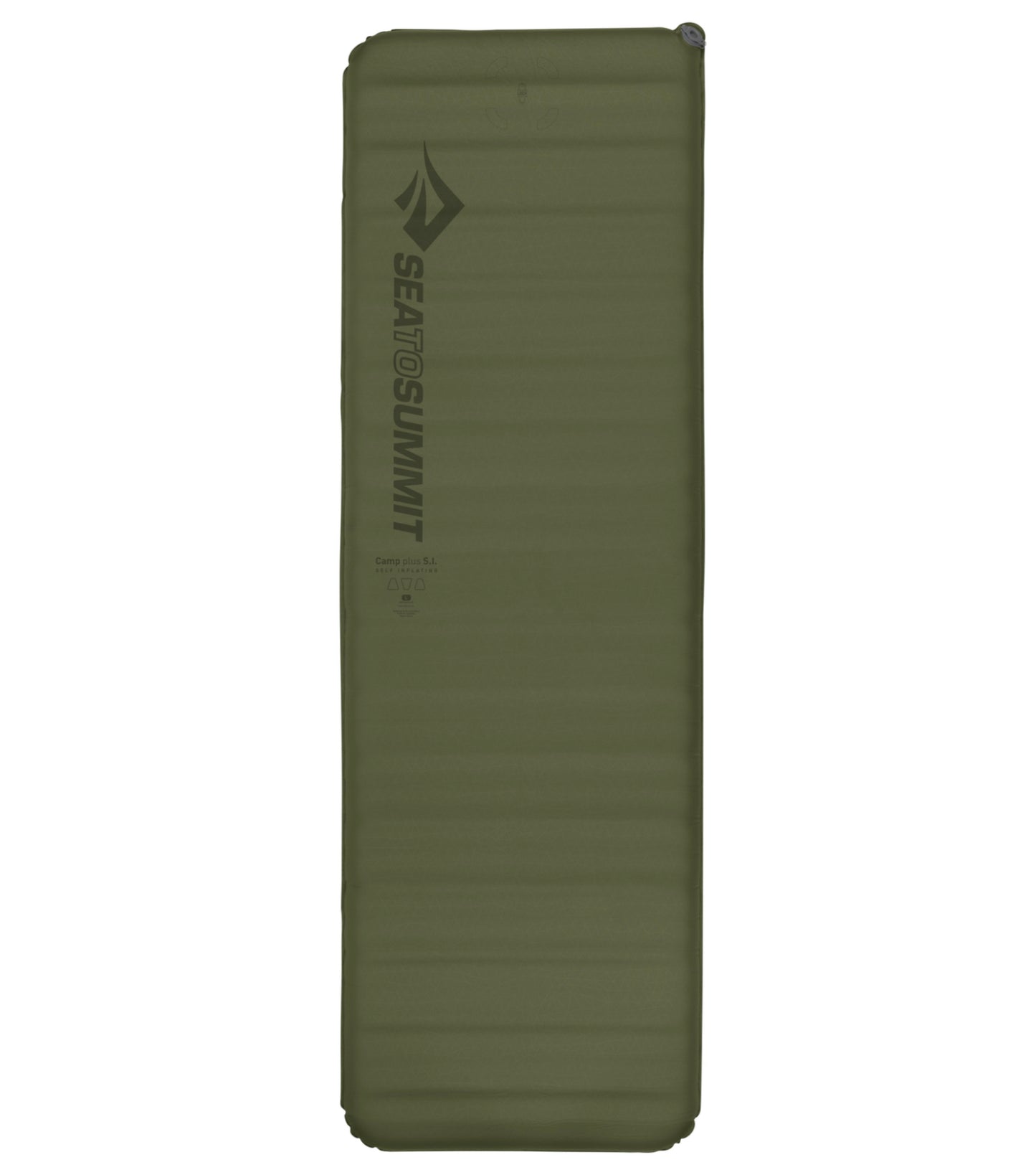 Sea to Summit Camp Plus SI - Self Inflating Rectangular Sleeping Mat - Large - Moss