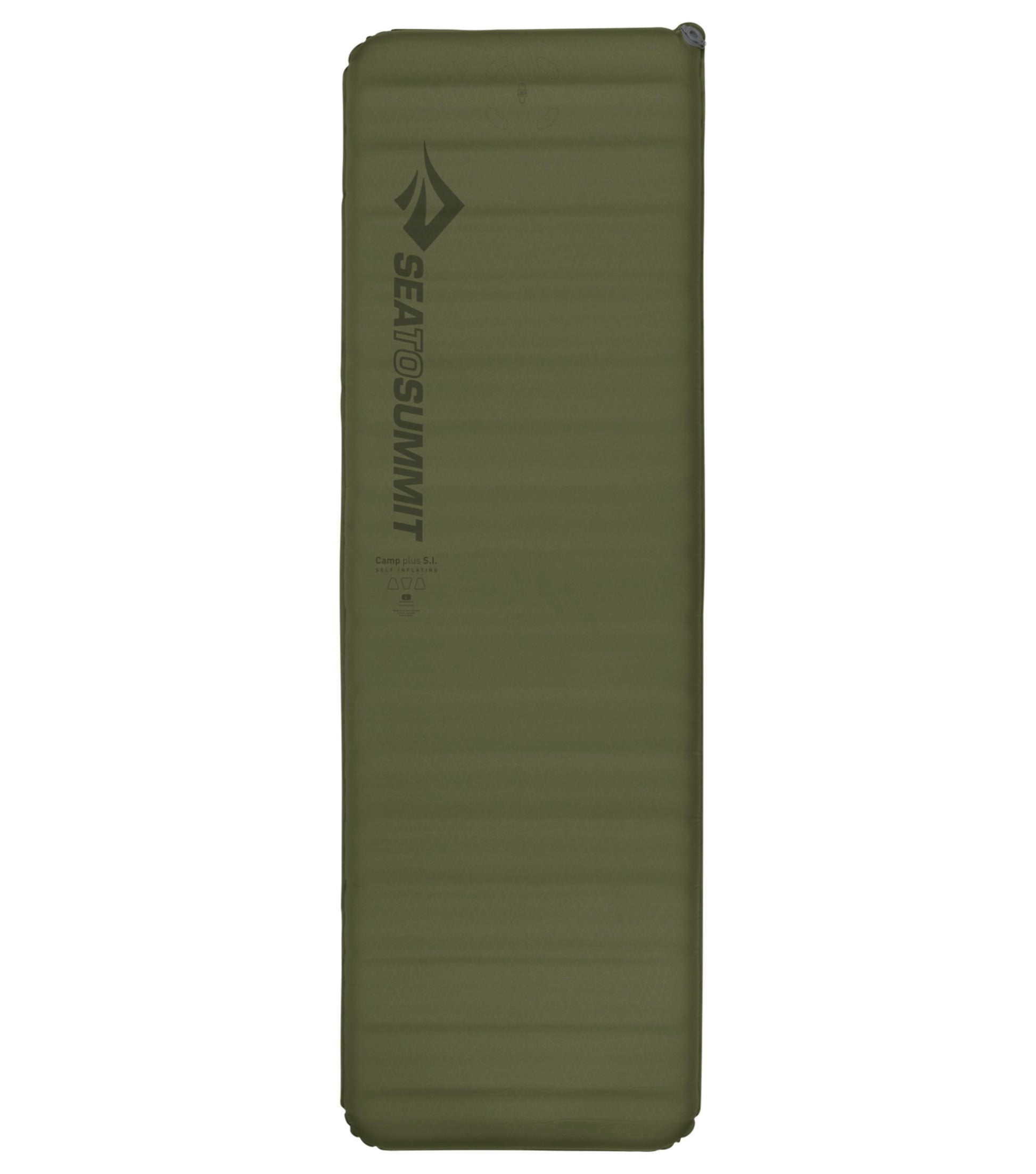 Sea to Summit Camp Plus SI - Self Inflating Rectangular Sleeping Mat - Large - Moss