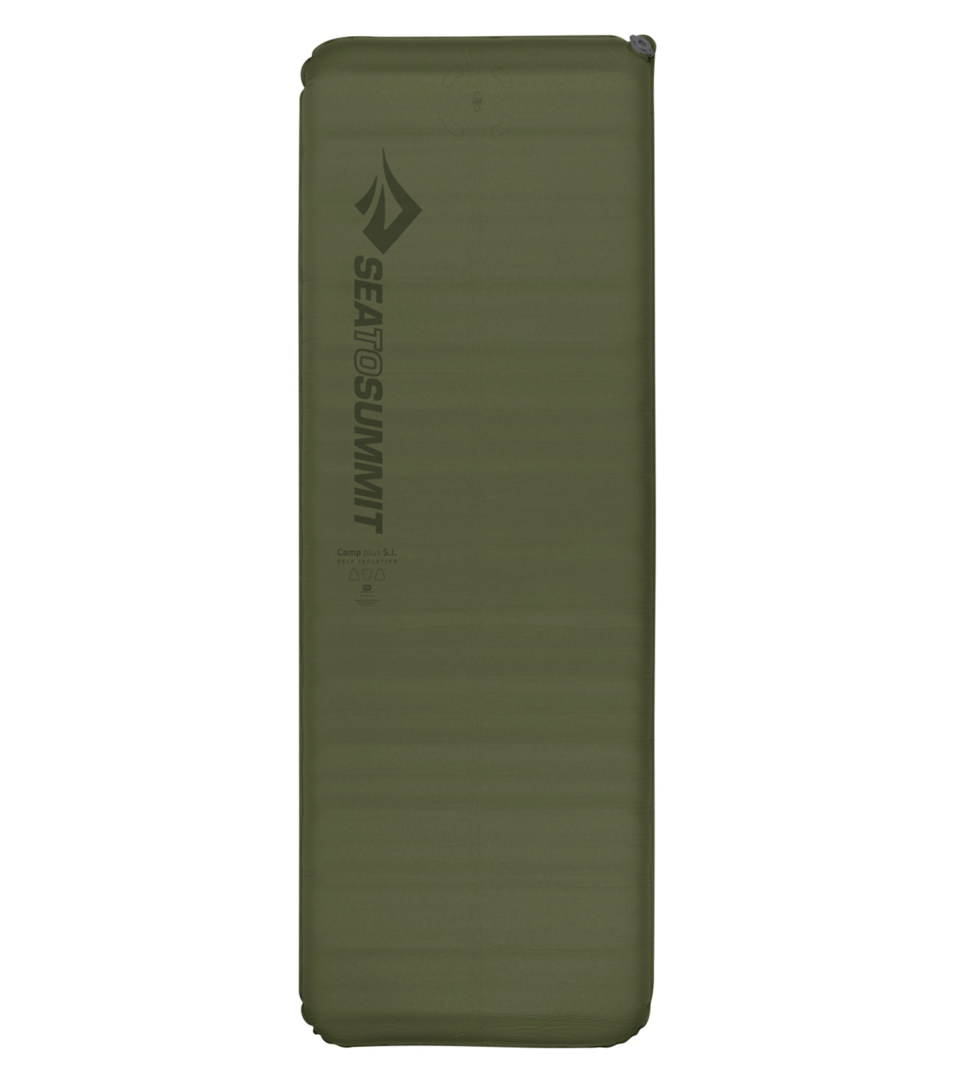 Sea to Summit Camp Plus SI - Self Inflating Rectangular Sleeping Mat - Regular Wide - Moss