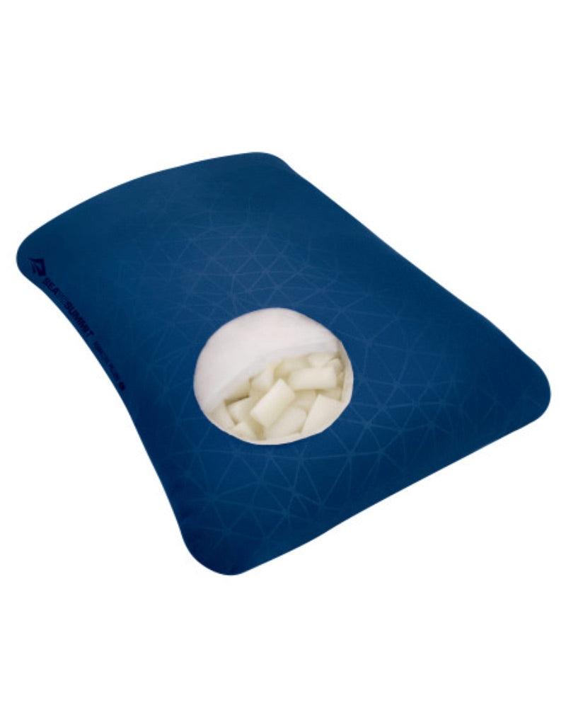 Sea to Summit - Deluxe Foam Core Pillow - Navy Blue