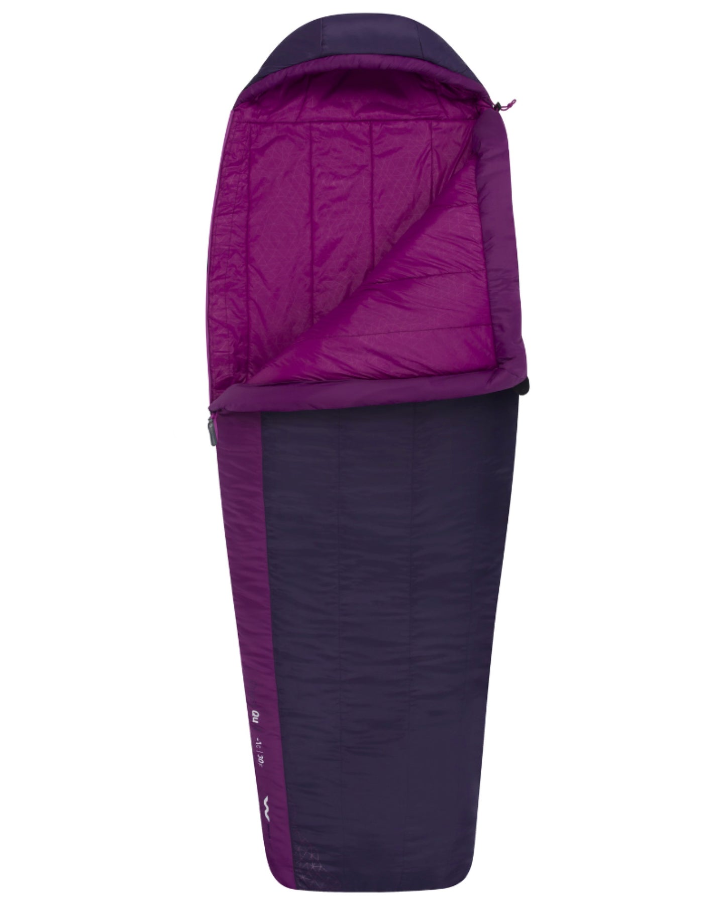 Sea to Summit Quest QuII - Women's WaveLoft Sleeping Bag - Long - Purple