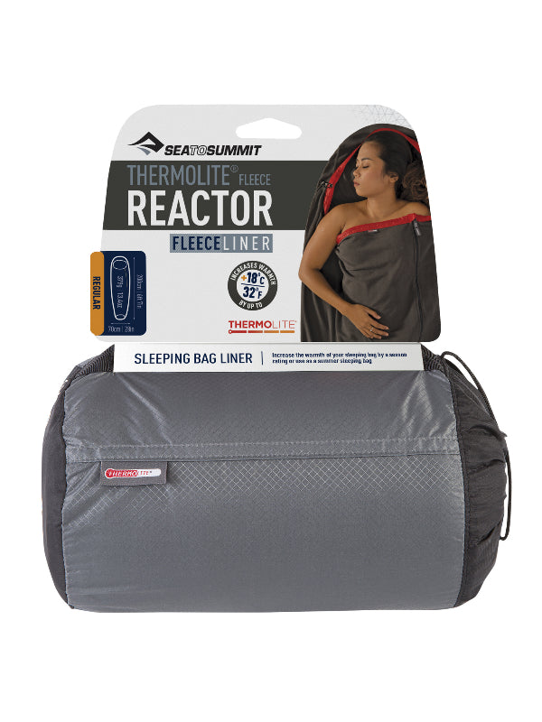 Sea to Summit : Thermolite Reactor Fleece Liner - Sleeping Bag Liner