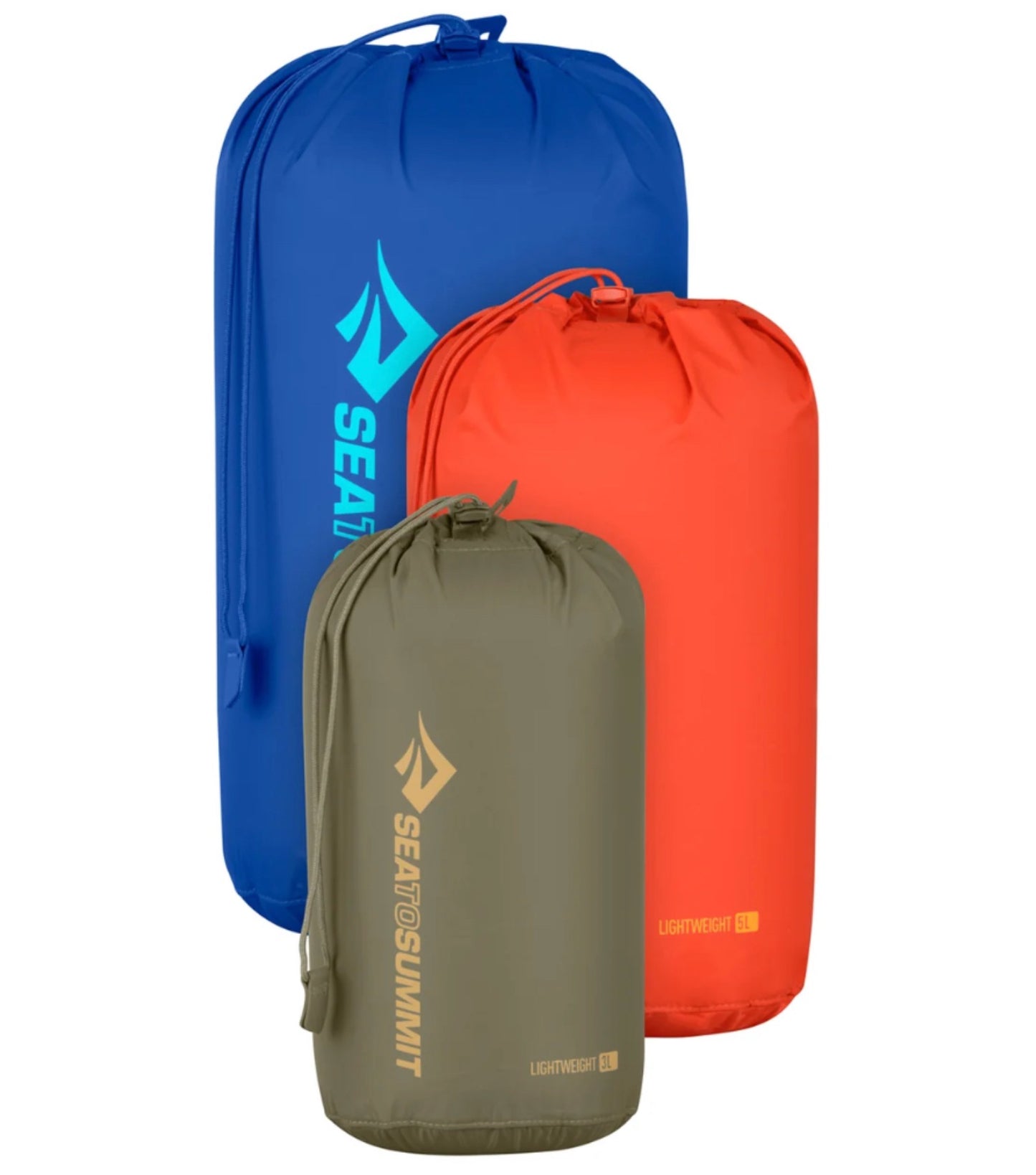 Sea To Summit Lightweight Stuff Sack Set 3, 5, 8L Multi - Colour