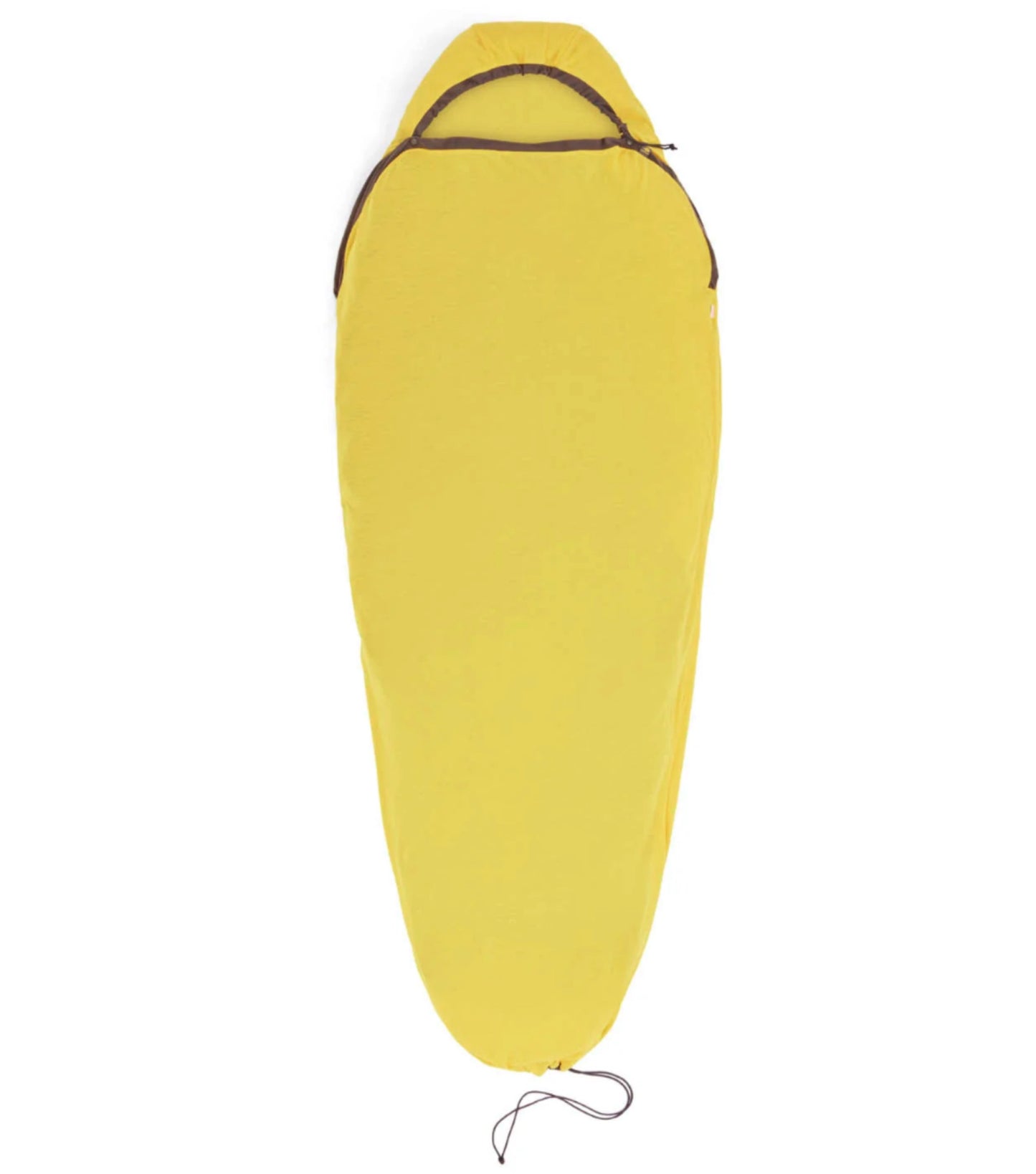 Sea To Summit Reactor Sleeping Bag Liner - Standard Mummy with Drawcord - Yellow