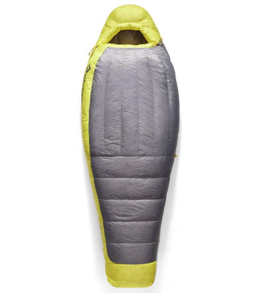  Sea to Summit Spark Women's -9°C / 15°F Ultra Dry Down Sleeping Bag (Long Mummy) - Grey / Yellow