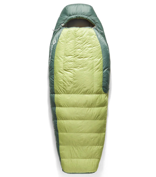 Sea to Summit Ascent Women's -1°C / 30°F Ultra Dry Down Sleeping Bag (Long) - Green