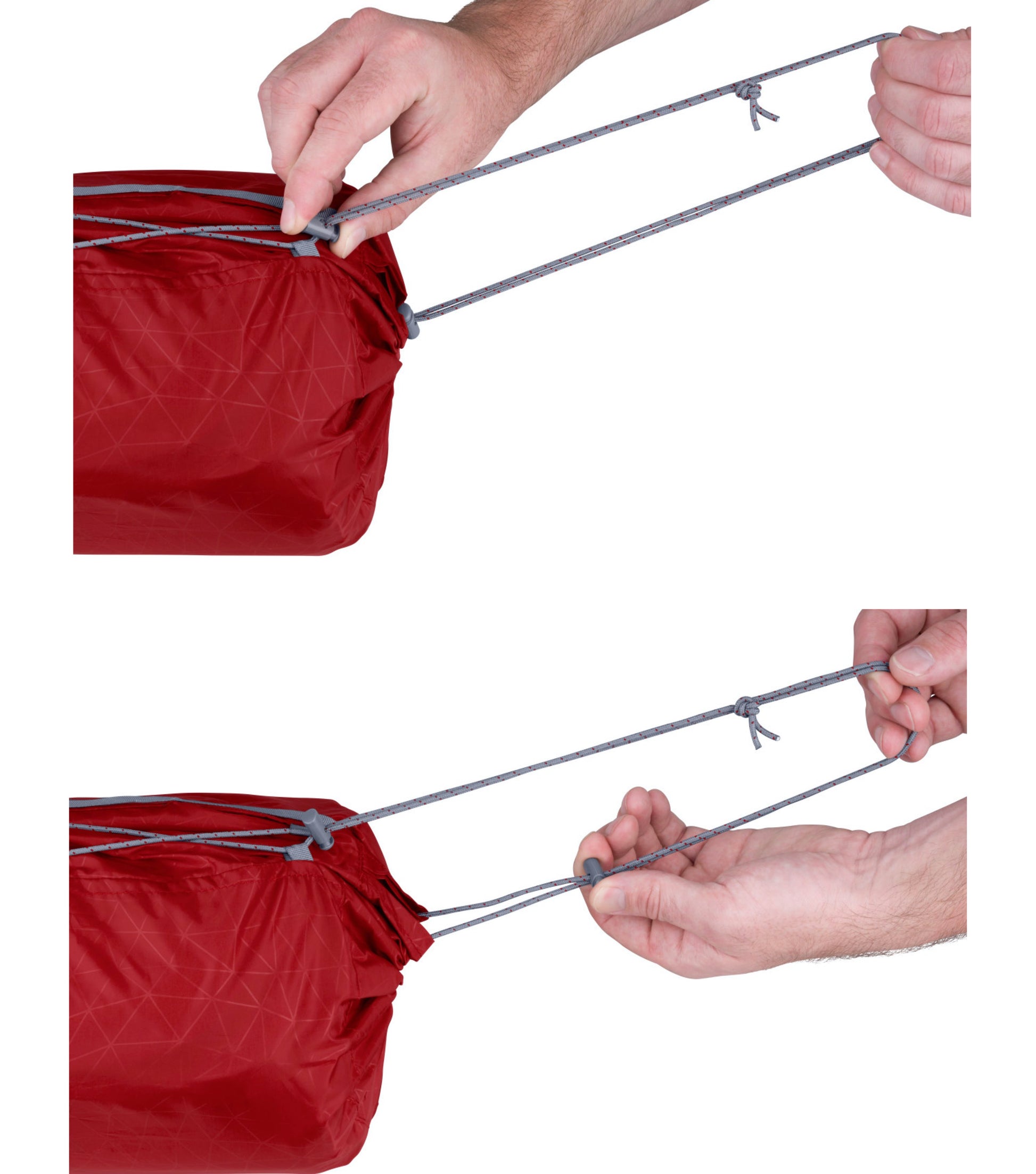 Generously-sized stuff sack with drawcords makes it easy to pack up your mat, then compress!**Updated model only**