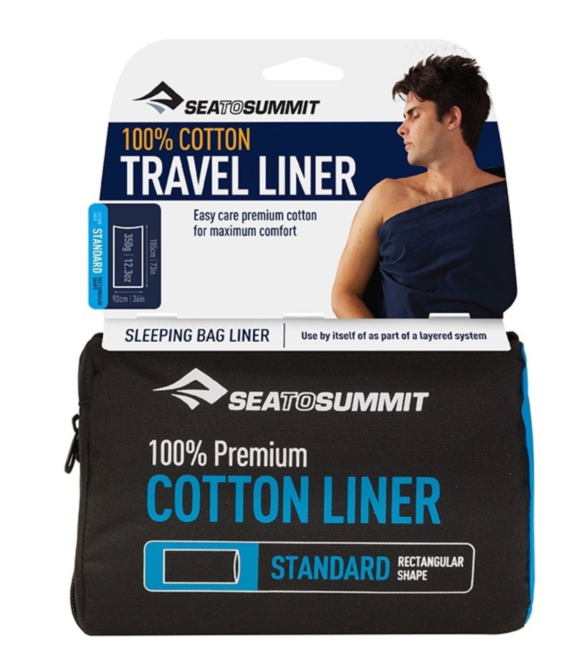 Sea to Summit Cotton Travel Sleep Liner - Standard 