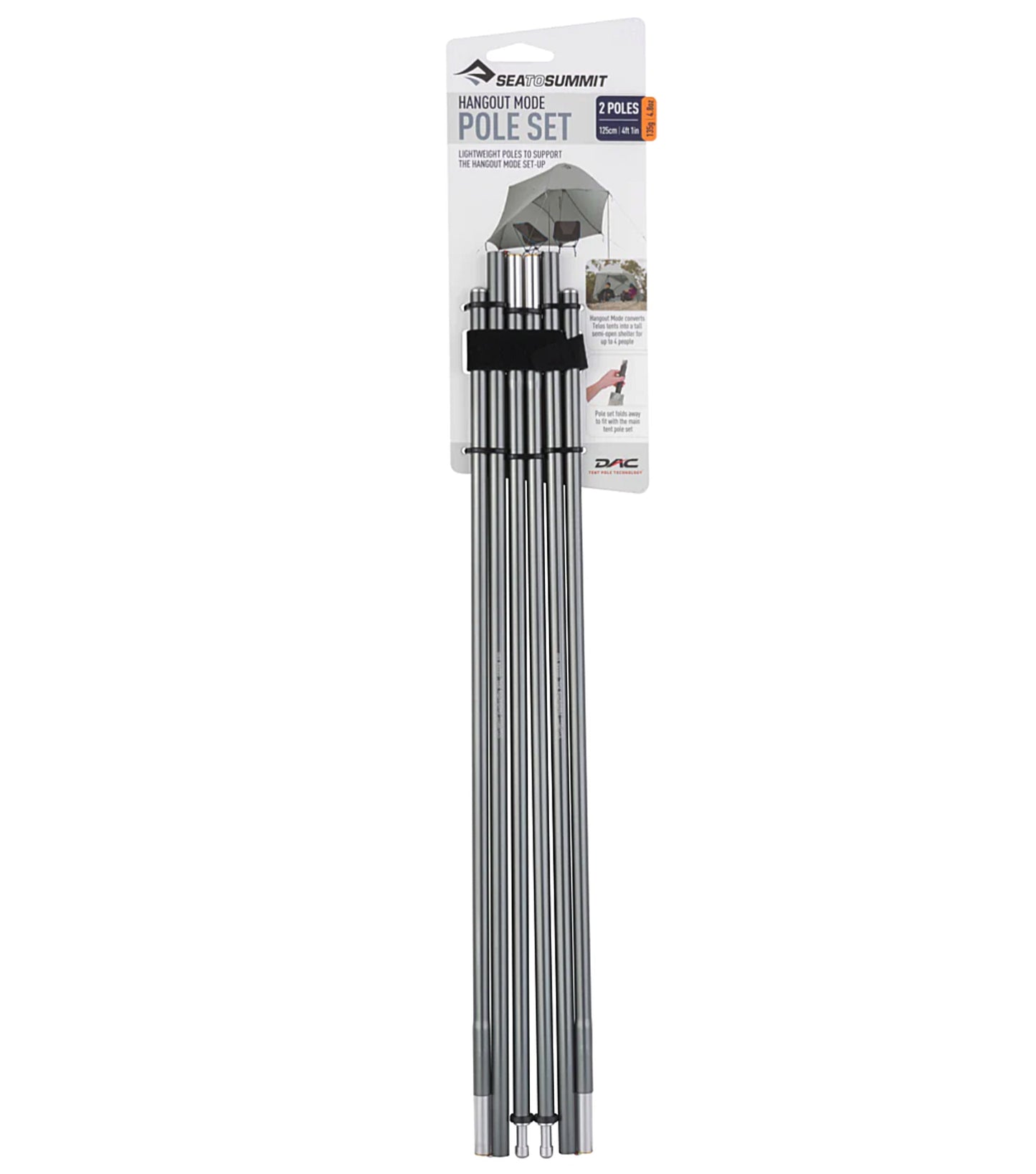 Sea To Summit Telos Hangout Pole Set - Grey