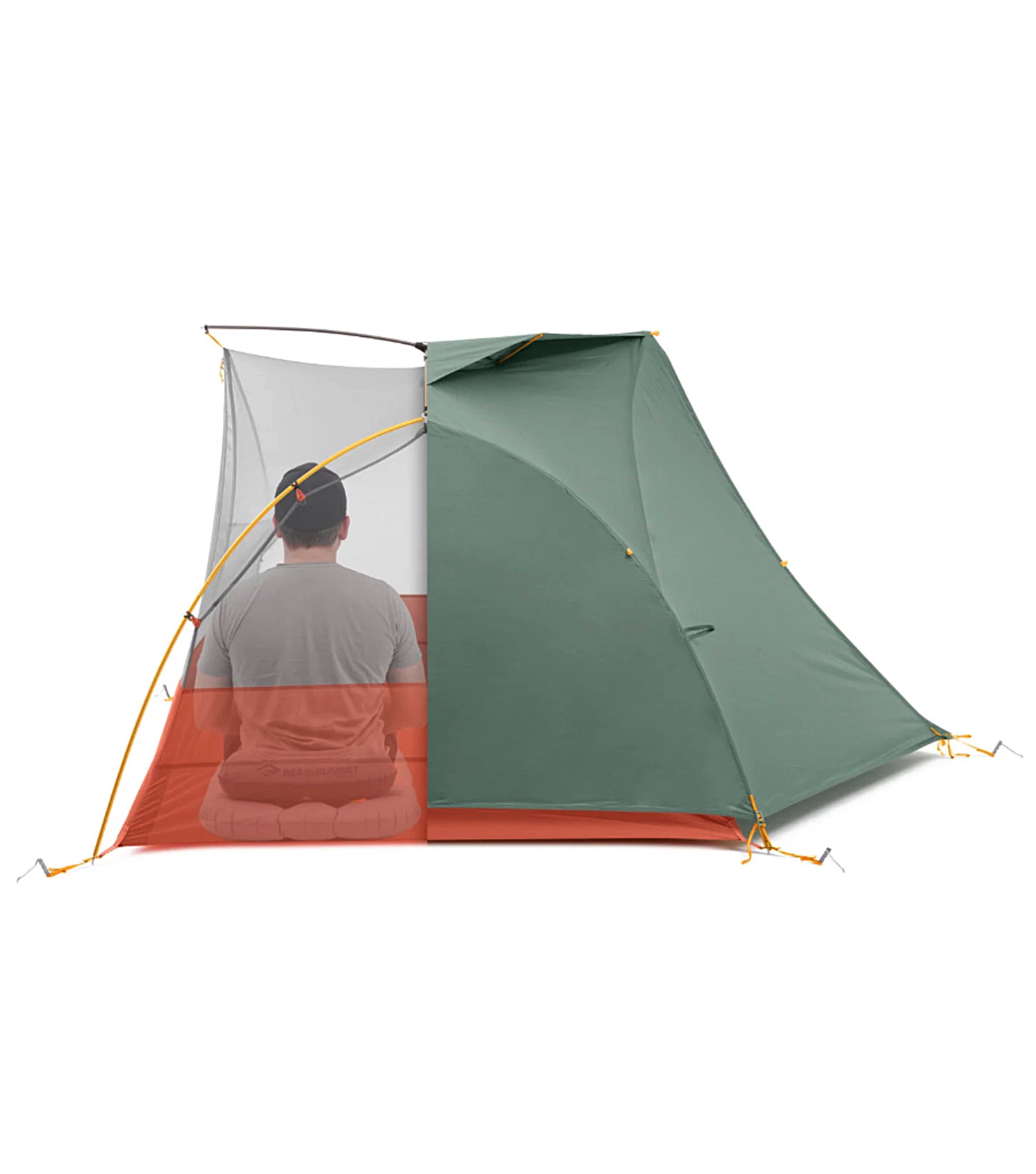 Unique Tension Ridge maximizes the livable space versus the footprint of the tents, offering a lot more room around the head and shoulders